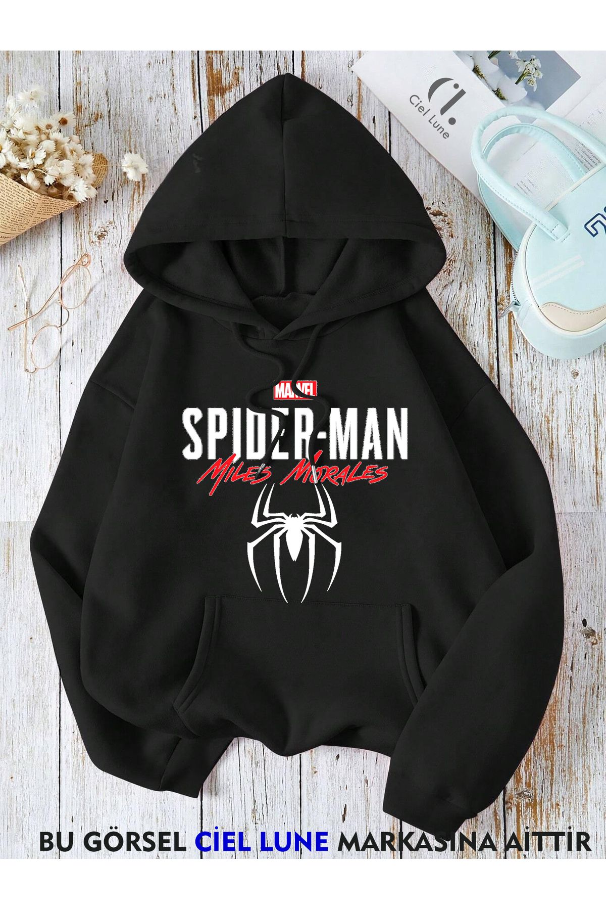 NEVERMIND Unisex SpidermanMiles Morales  Bask...