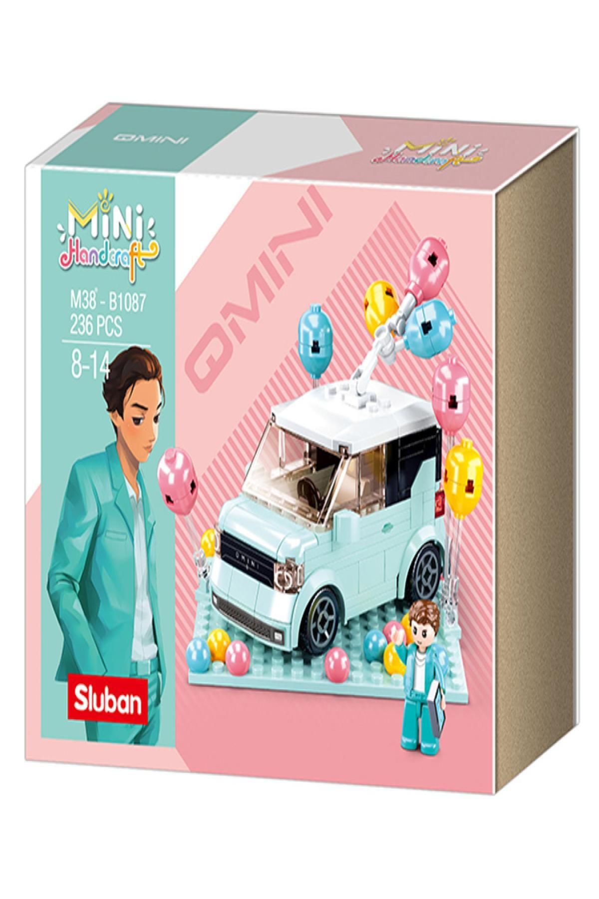 Angoravi Sluban MiniHandcraft Party Car_ Mavi...