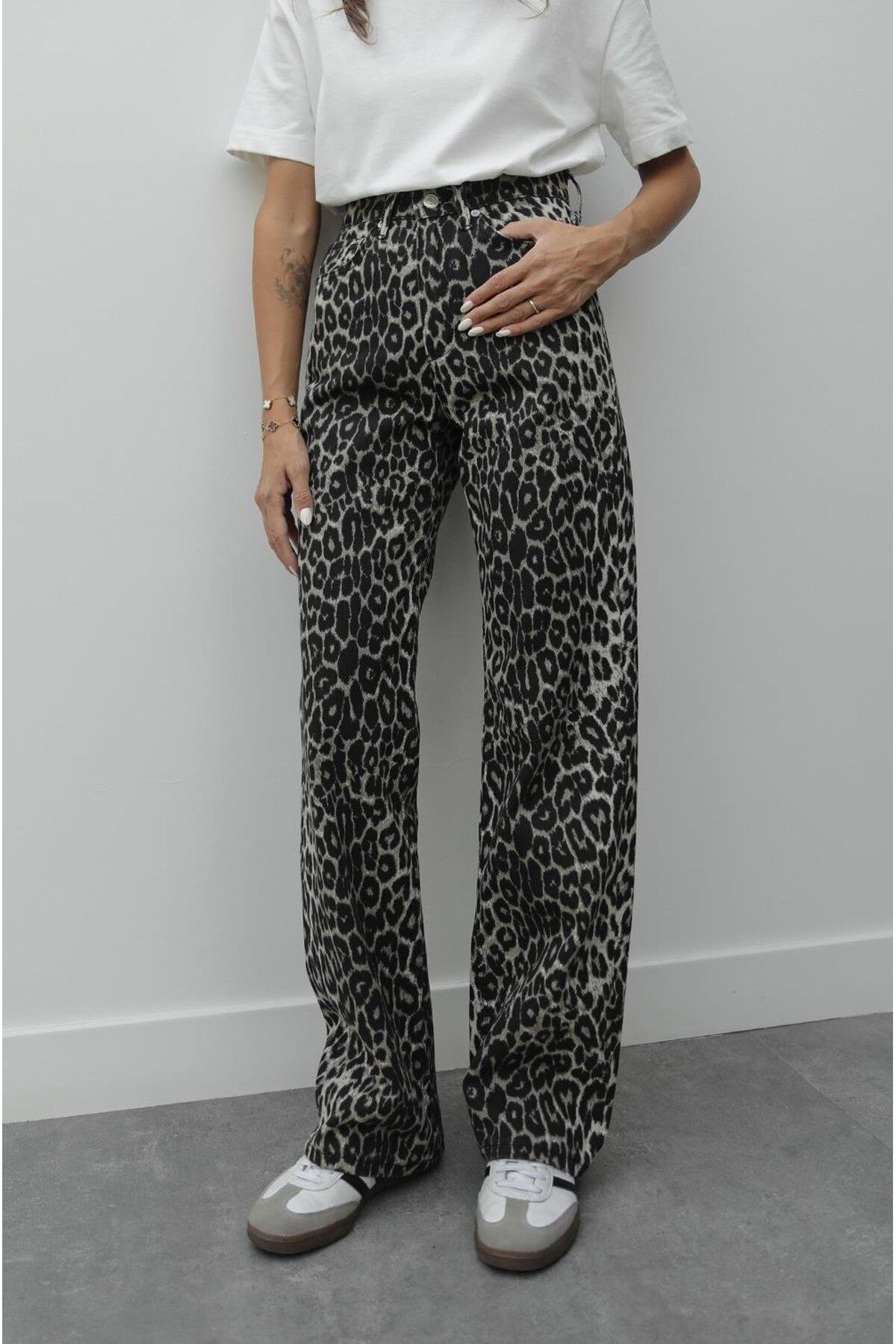 Rio Leopar Desenli Jean