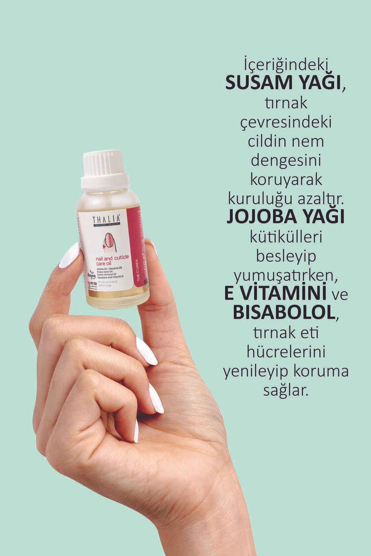 Üre & jojoba Yağı İçerikli Onarıcı Tırnak & Tırnak Eti Bakım Yağı30ml