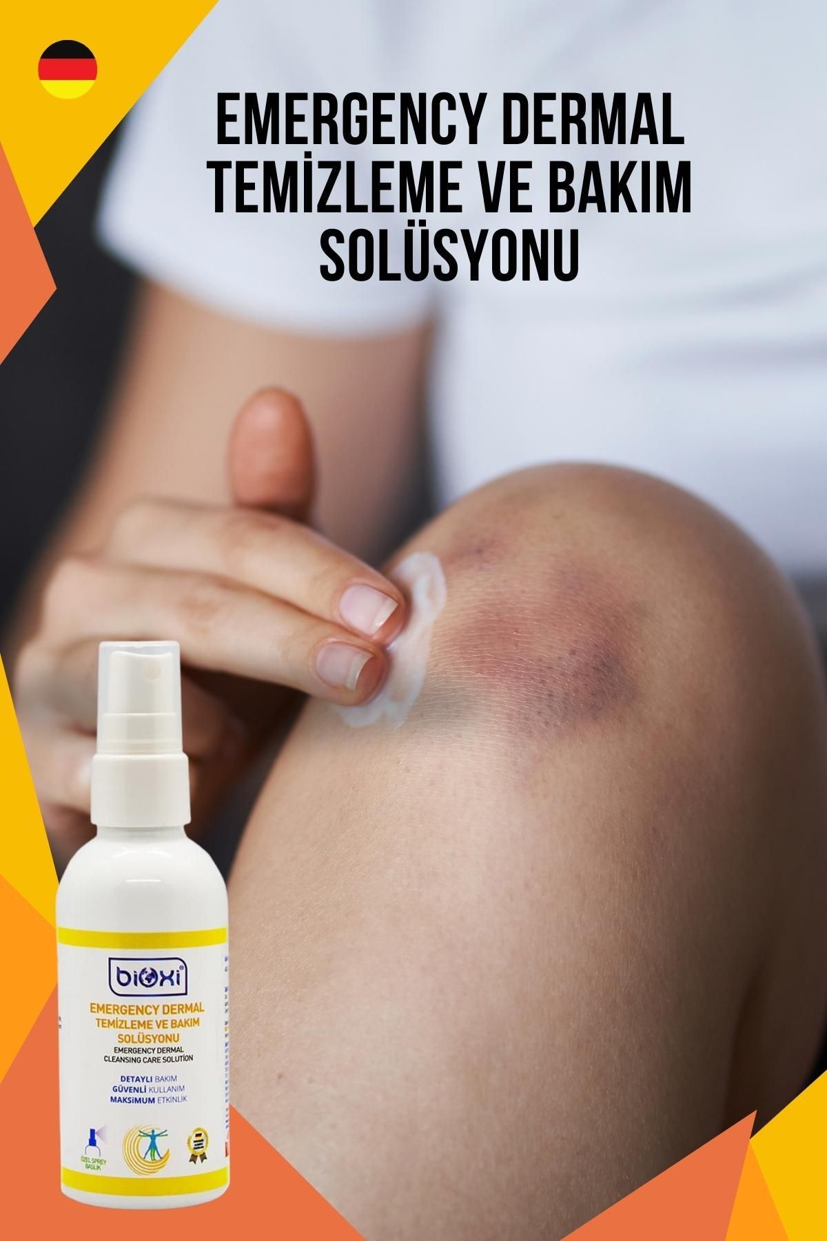 ® Emergency Dermal Temizleme Ve Bakım Solüsyonu 150 ml | Hızlı Ve Etkili Deri Bakım