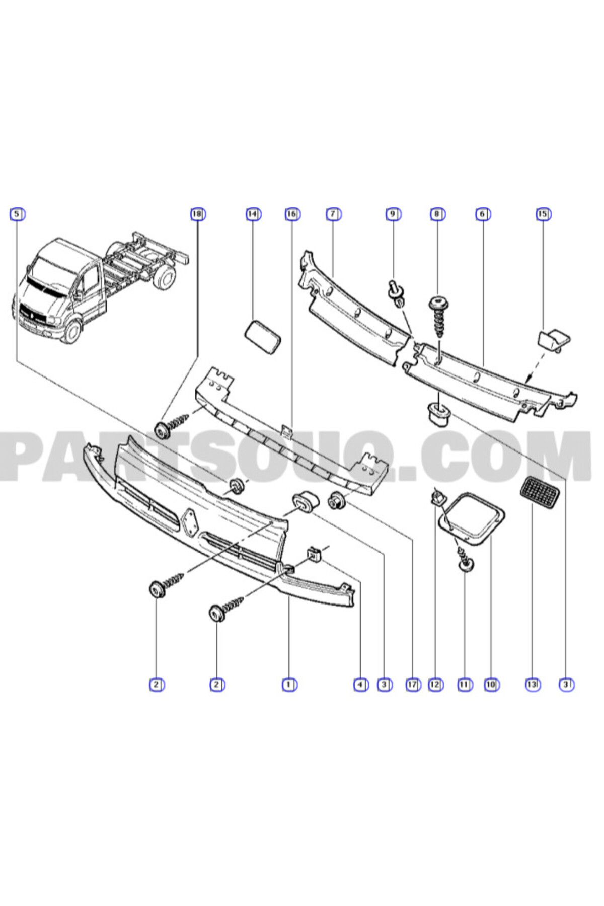 Gutsy 7700352197 RenaultKaput Havalandırma Iz...