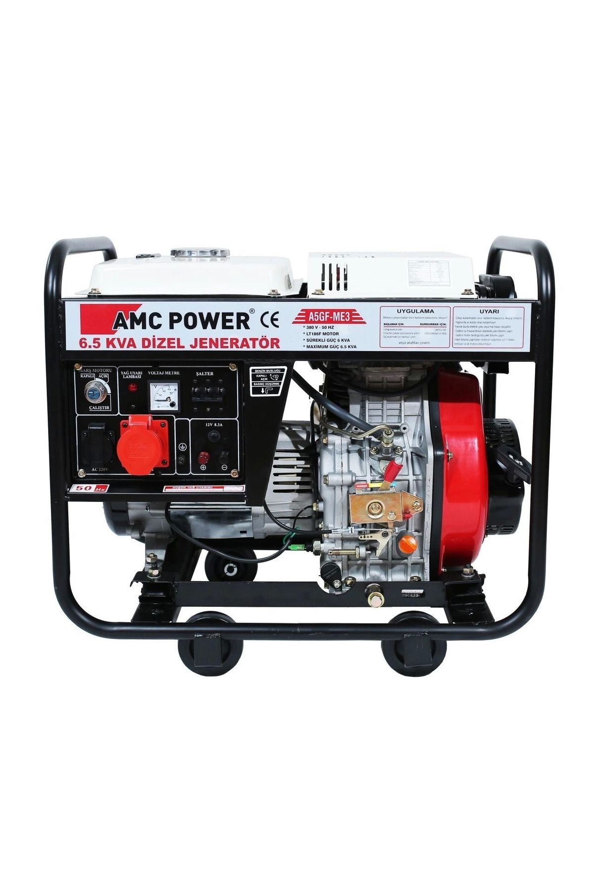 Amc Power 6,5 Kva DizelJeneratör 380 Volt