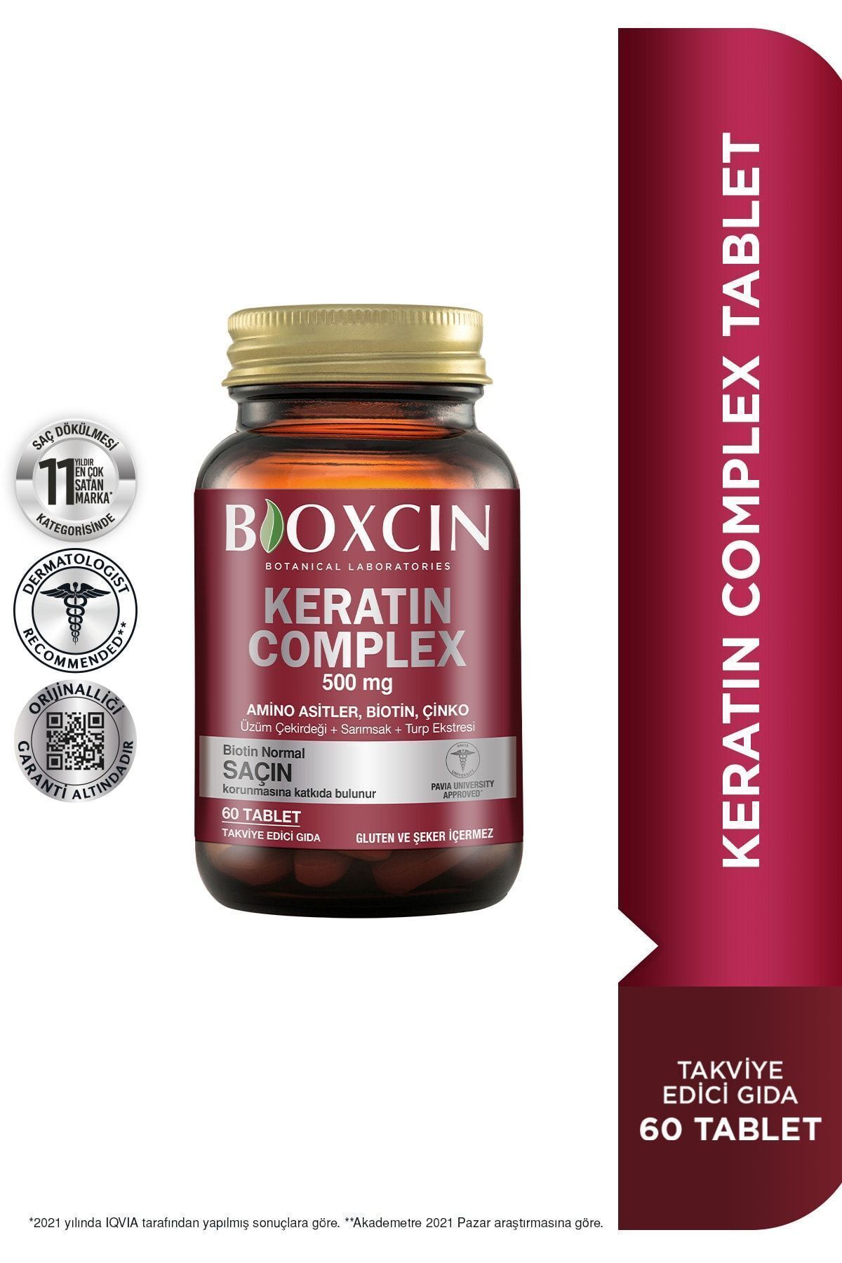 Keratin Complex 500 Mg 60 Tablet