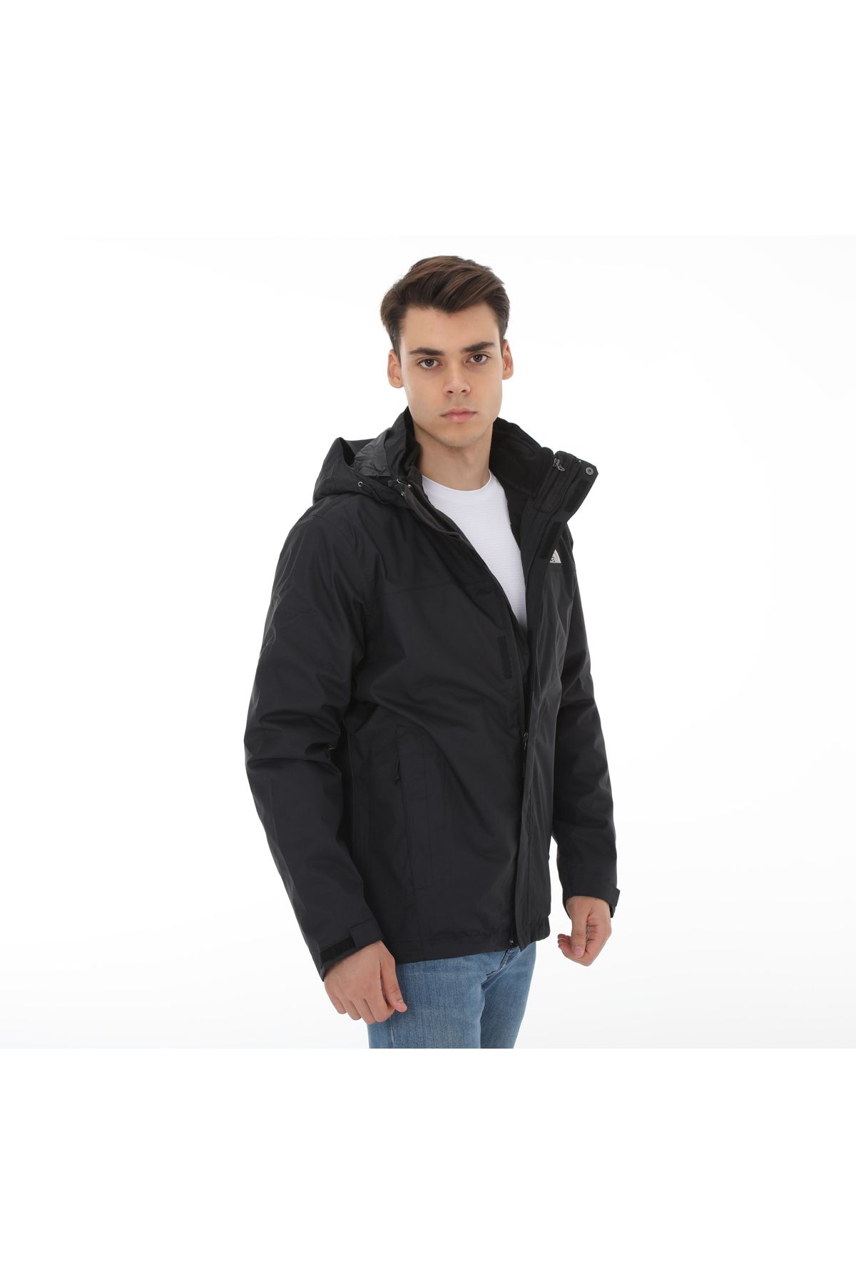 F00cg55jk31-r M Evolve Iı Trıclımate Jacket Erkek Mont Siyah