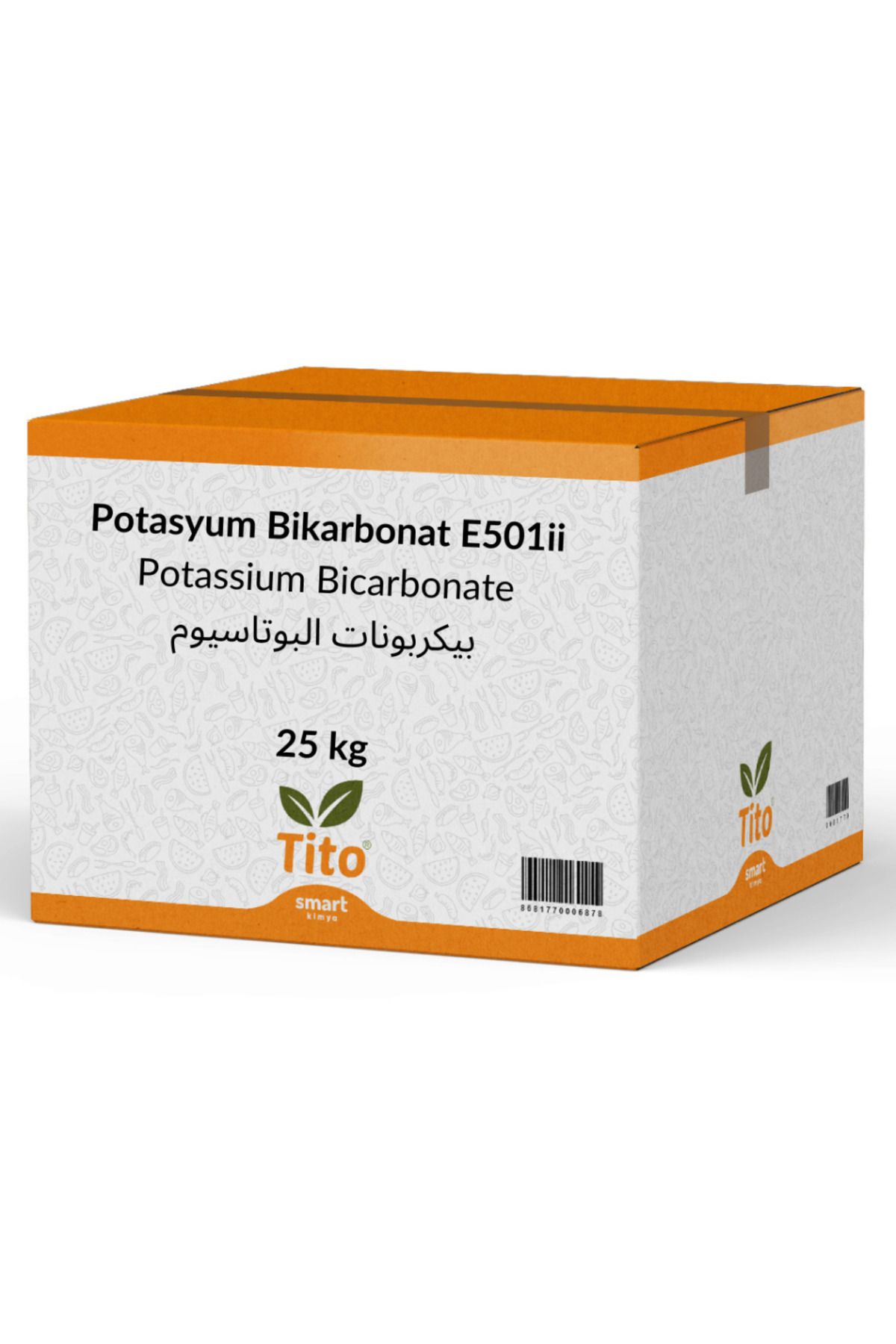 titoPotasyum BikarbonatE501ii 25 Kg