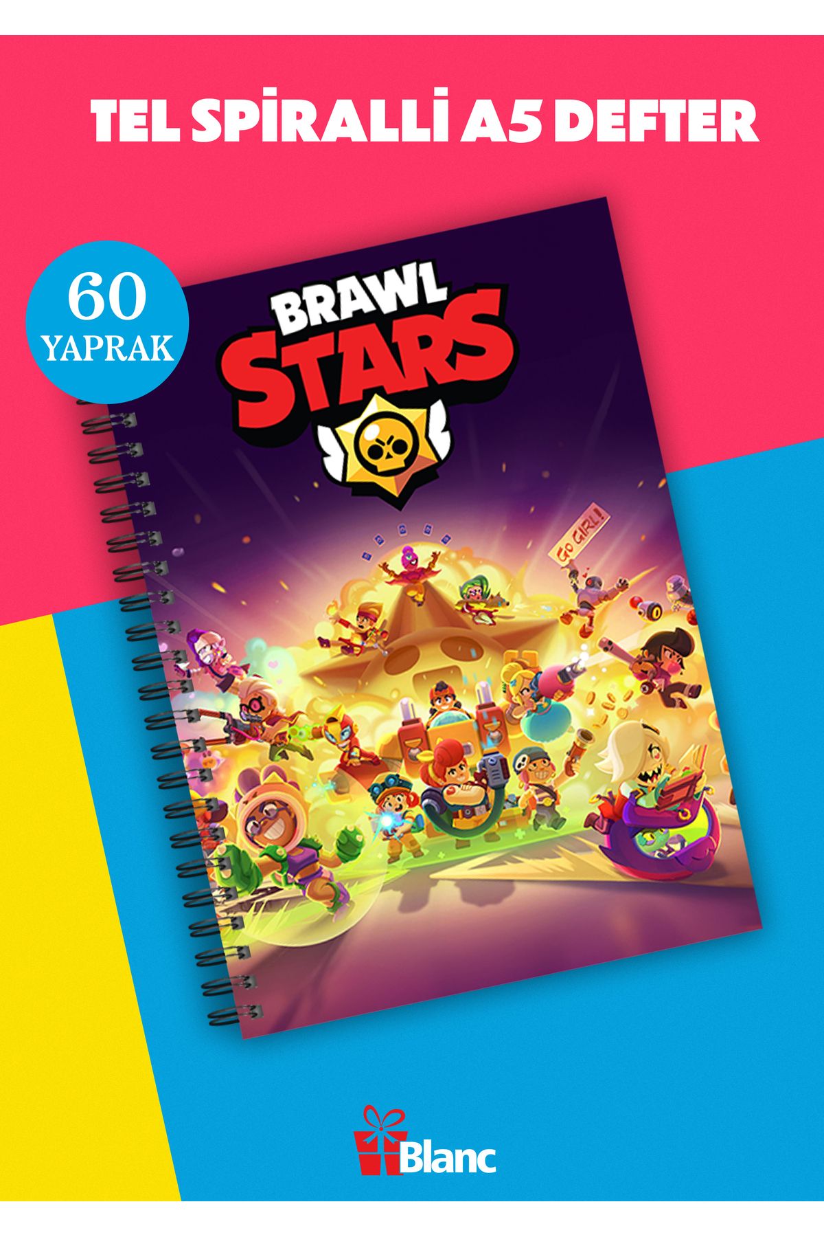 Blanc hediyelik Brawl StarsSpecial Baskılı Çi...