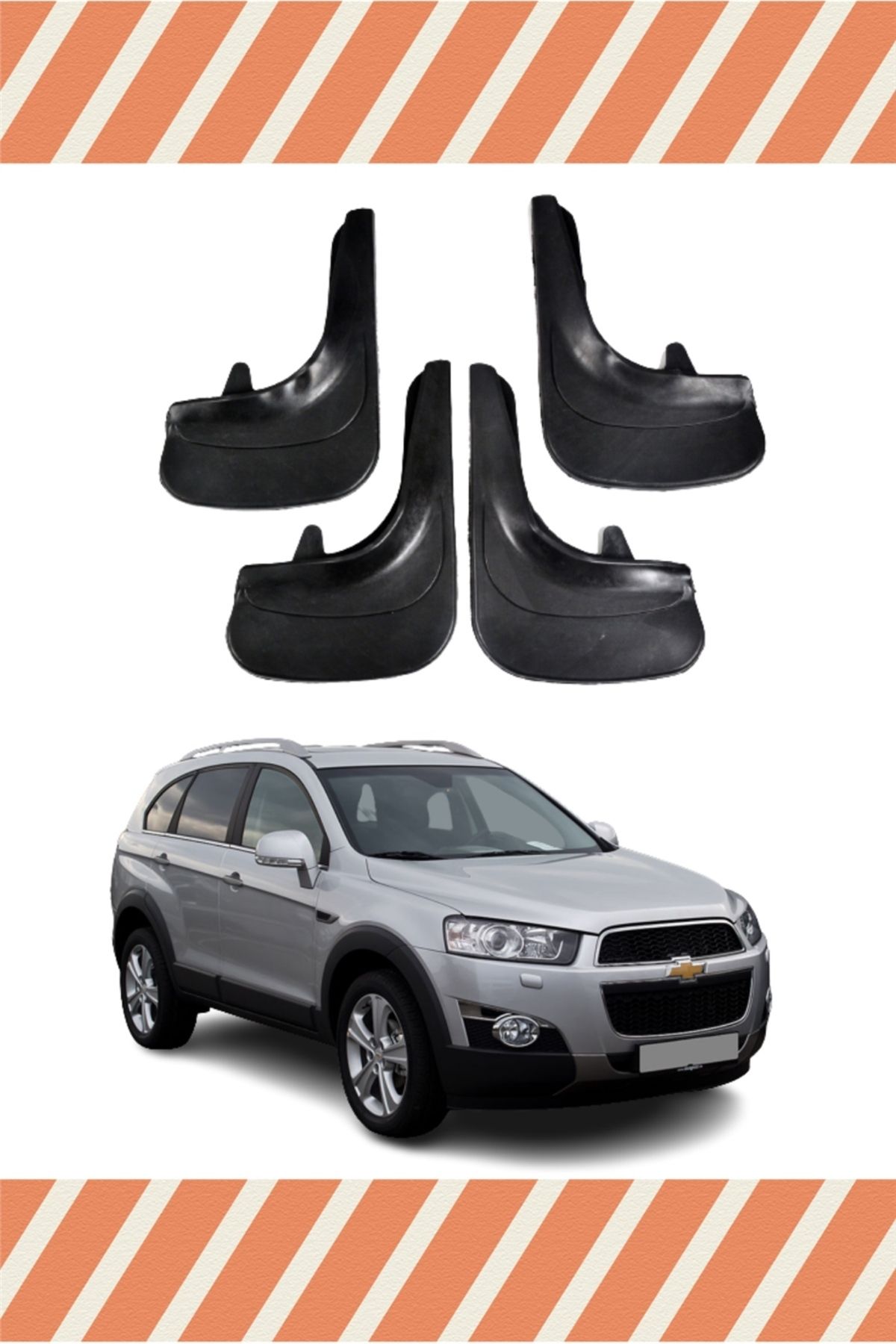 DesingONBChevrolet Captiva4'lü Tozluk Çamurlu...