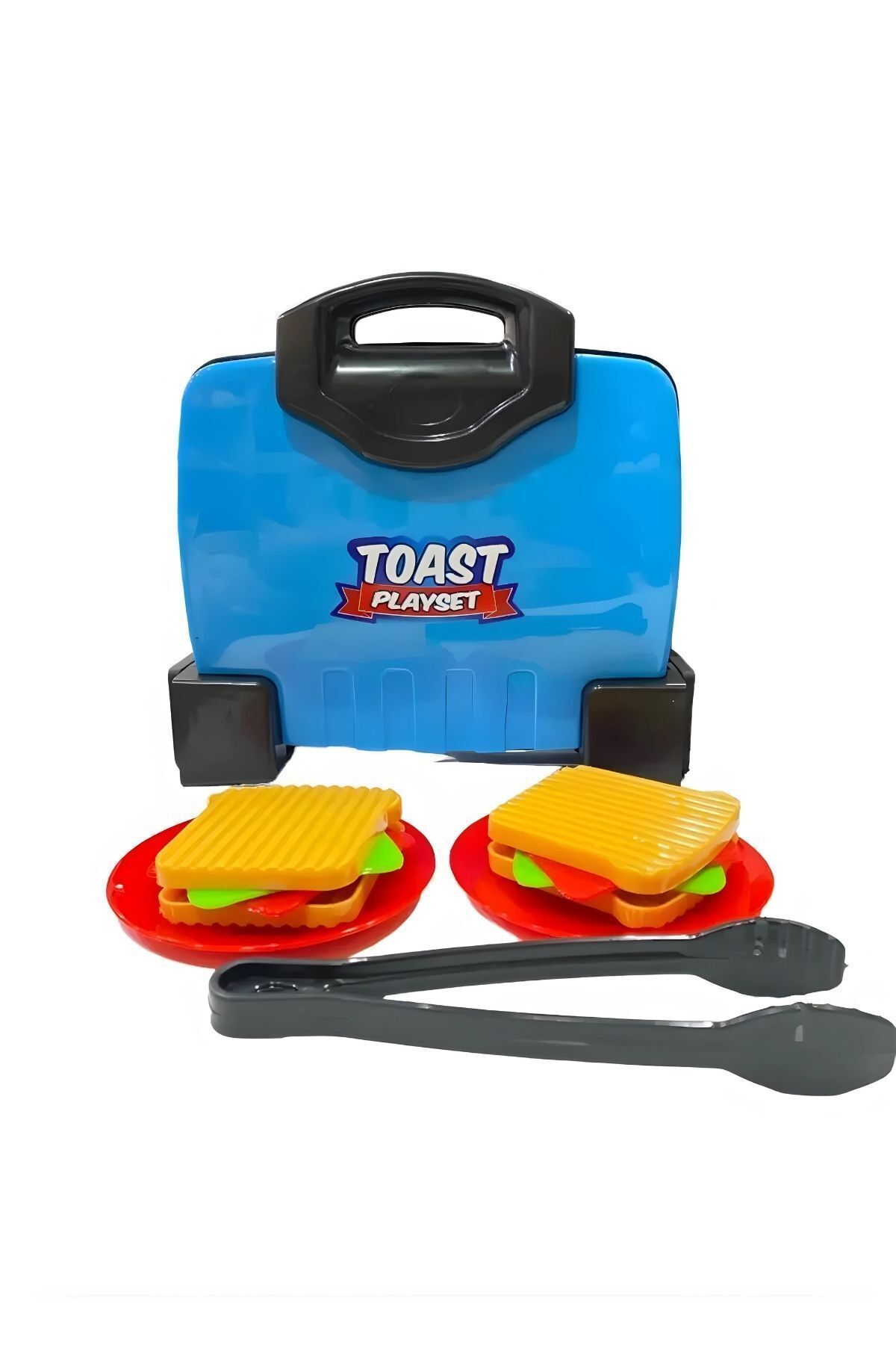 Oyuncak Tost Makinesi ve Tost Ekmeği Seti - Eğlenceli Tost Yapma Oyun Set