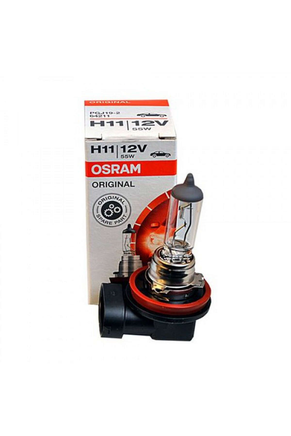 OsramAmpul 12V H11 55W TekFlaman Far ve Sis A...