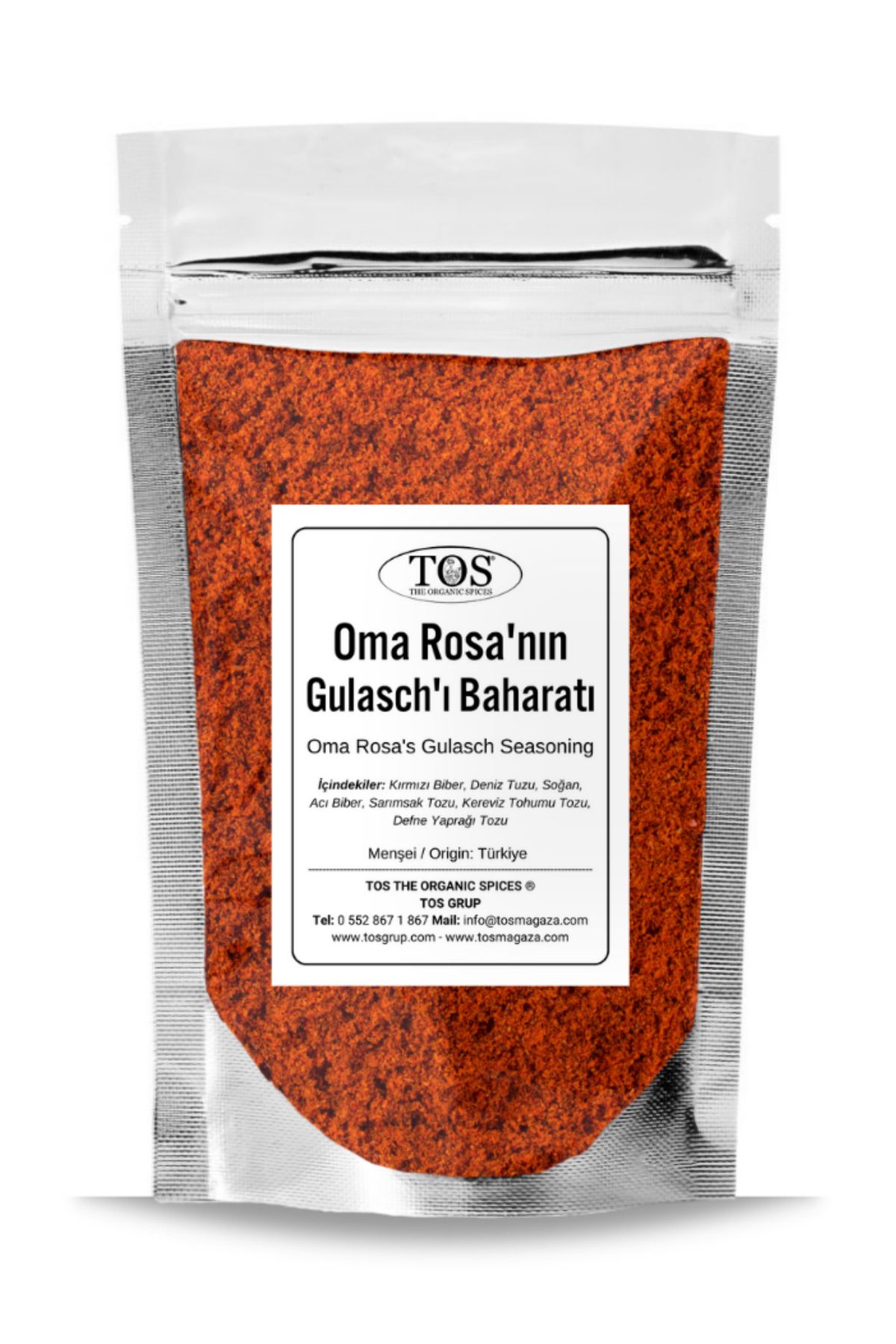 TOS The Organic Spices OmaRosa'nın Gulasch'ı...