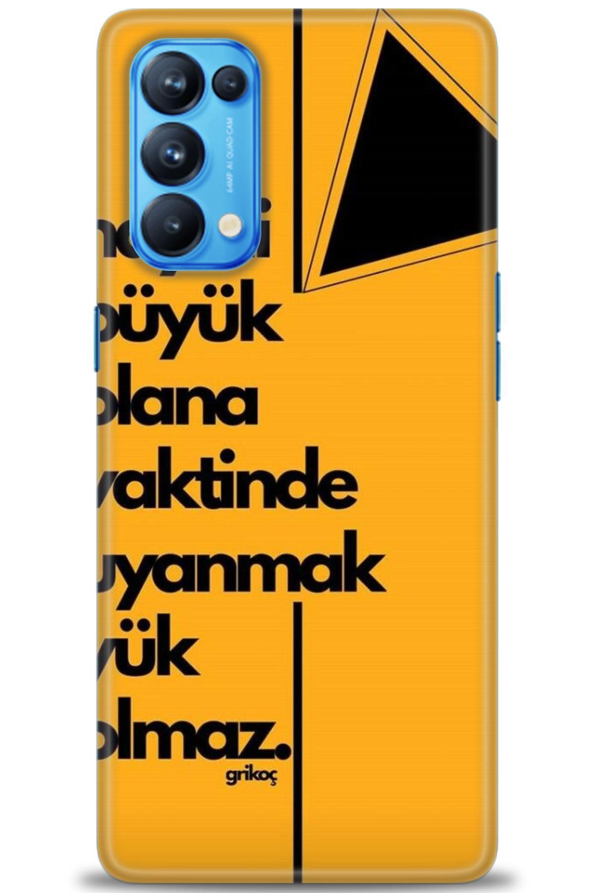 Oppo Reno 5 Pro İle TamUyumlu Kılıf HD Baskıl...