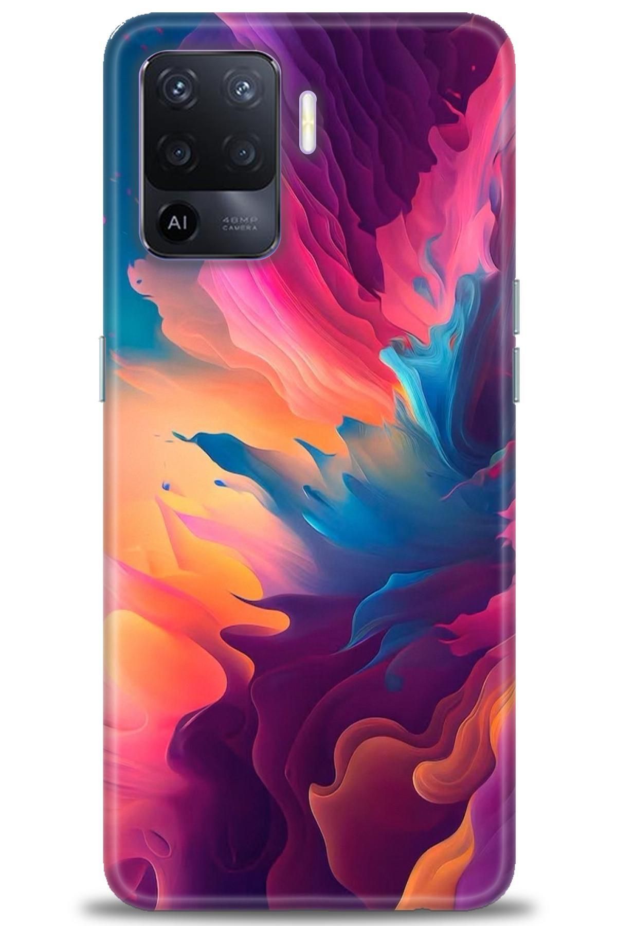 Oppo Reno 5 Lite İle TamUyumlu Kılıf HD Baskı...