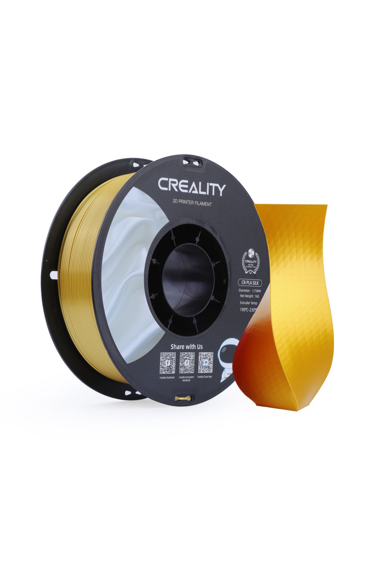 Creality Cr-sılk FilamentAltın 1.75mm 1kg