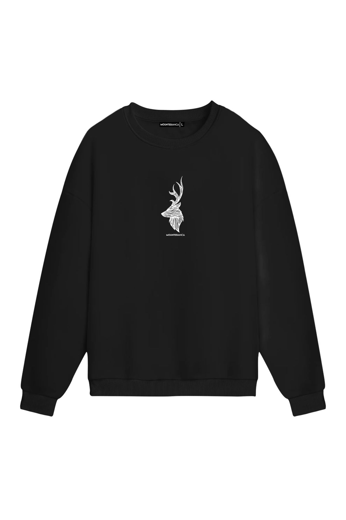 Mounte Bianca Unisex Deer II- Regular Sweatsh...