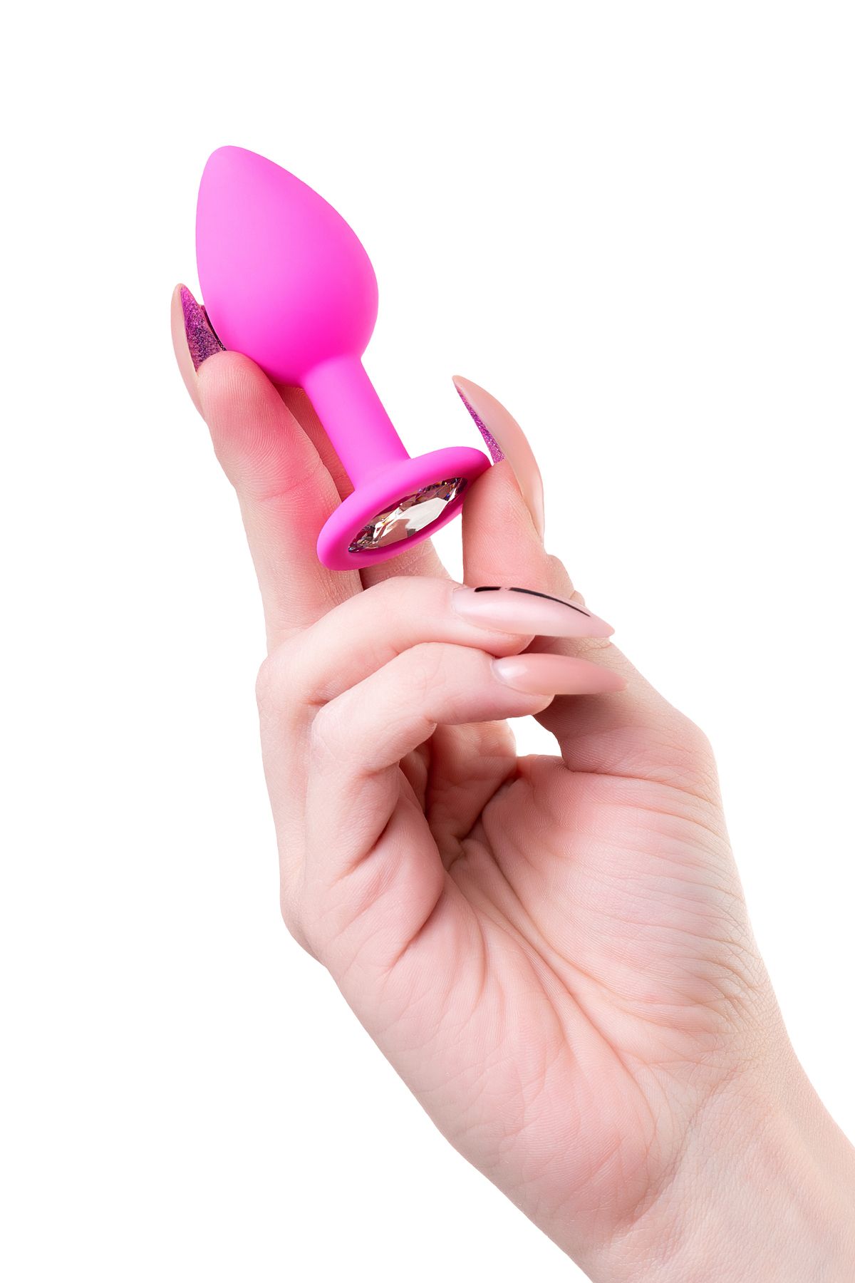 ToDo by Toyfa Brilliant anal kılıf, silikon, pembe, 7 cm, Ø 2 cm, 50 g