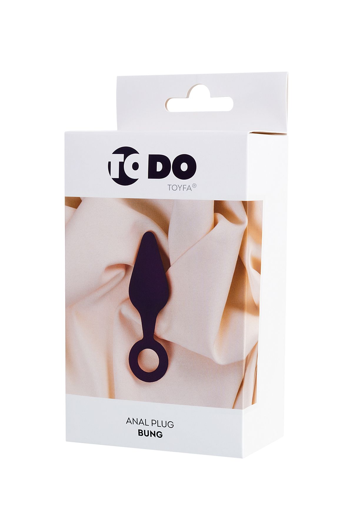 ToDo by Toyfa Bung anal kılıfı, silikon, mor, 11,5 cm, Ø 3,3 cm