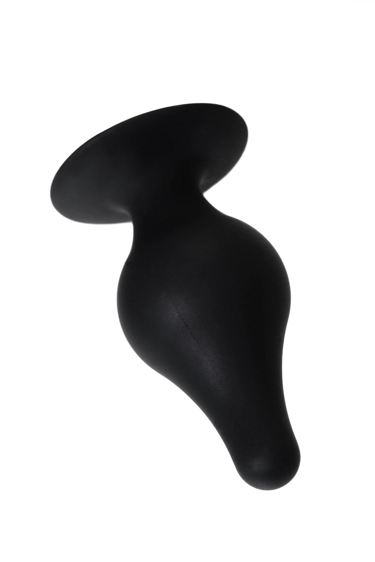 Erotist Spade XS anal kılıfı, Silekspan, siyah, 6,5 cm