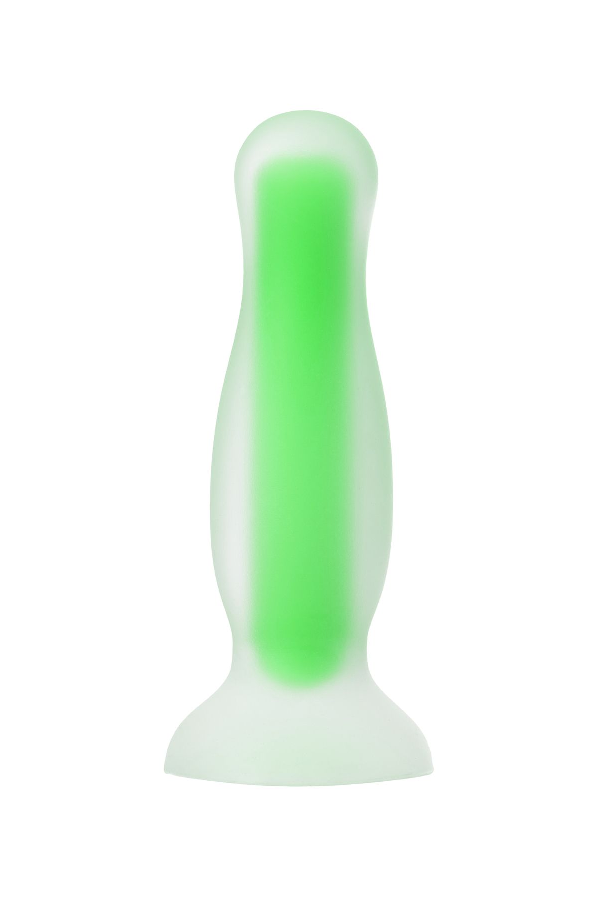 Beyond by Toyfa Victor Glow Karanlıkta Parlayan Anal Plug, Silikon, Şeffaf, 10 cm