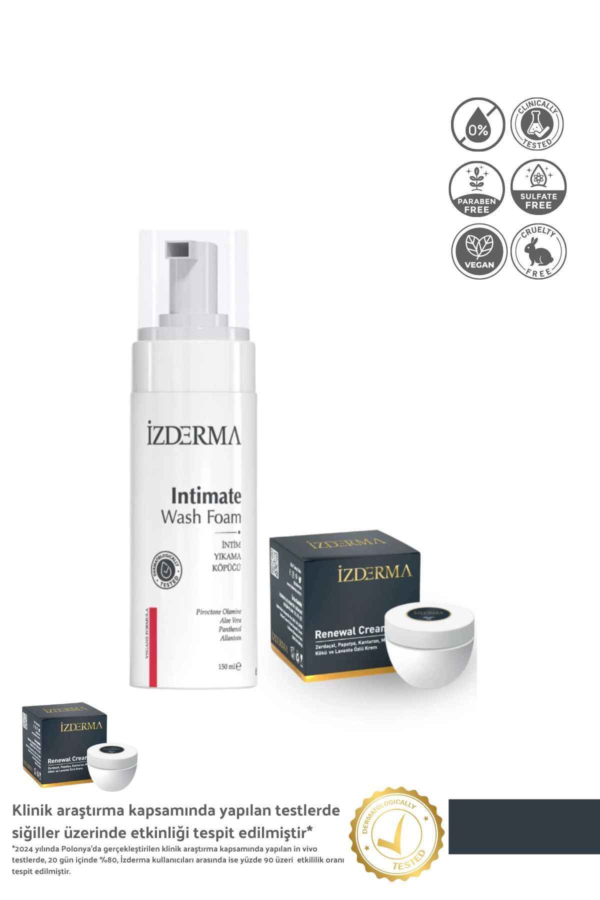 izderma Renewal Krem IntimYıkama Köpüğü (DIŞ...