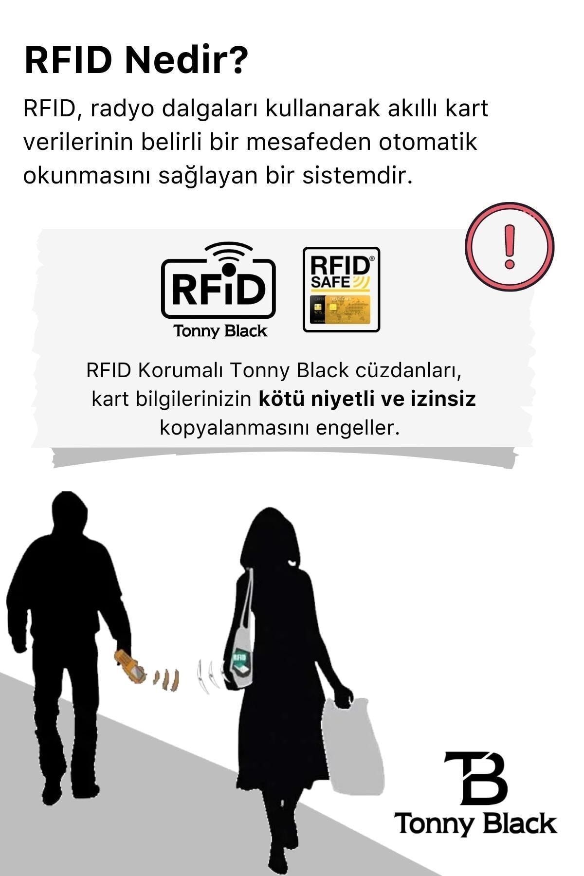 Orijinal Otomatik Mekanizmalı Kutulu Rfid Korumalı Hırsızlık Engelleyici Para & Kartlıklı Cüzdan