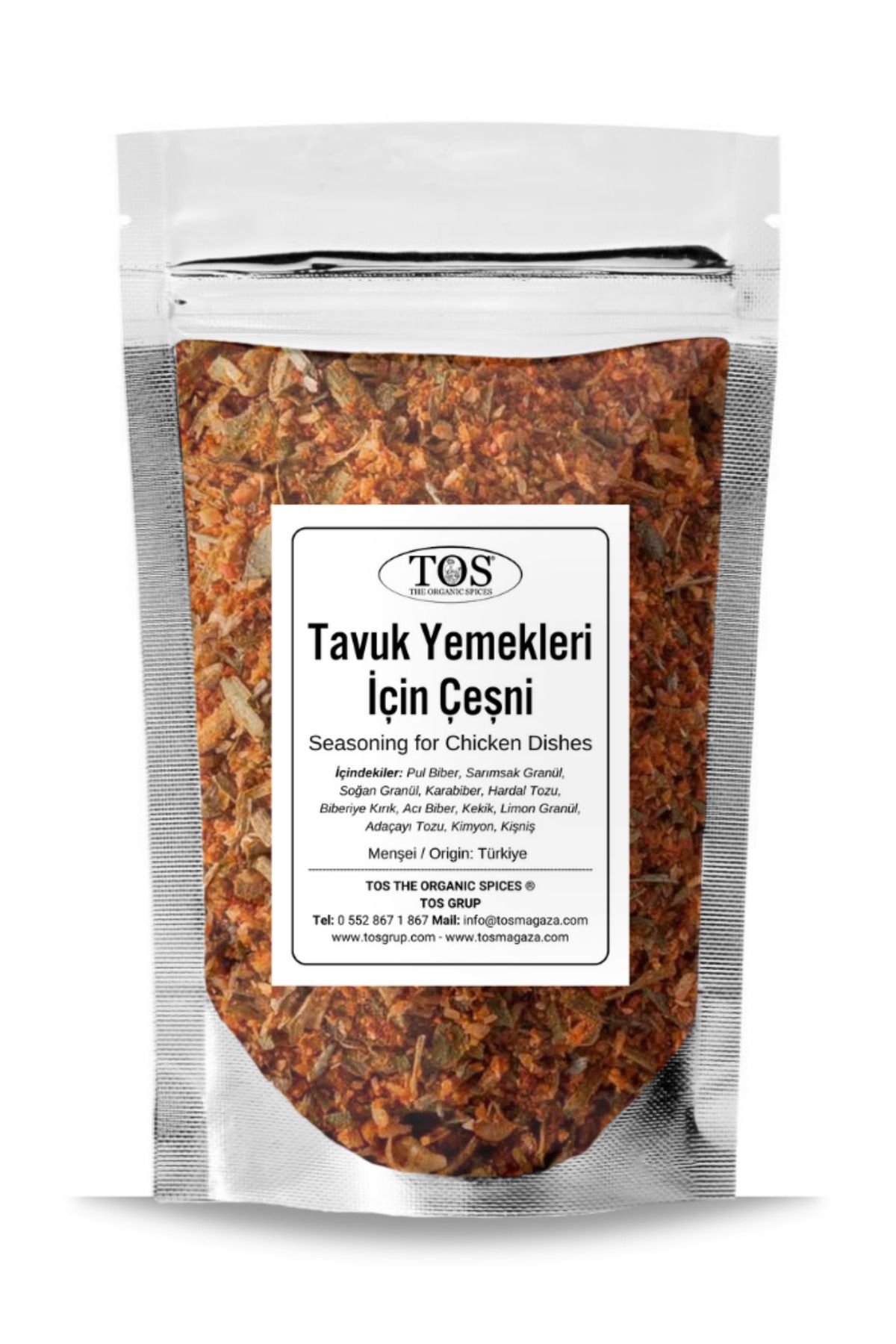 TOS The Organic Spices TavukYemekleri İçin Ka...