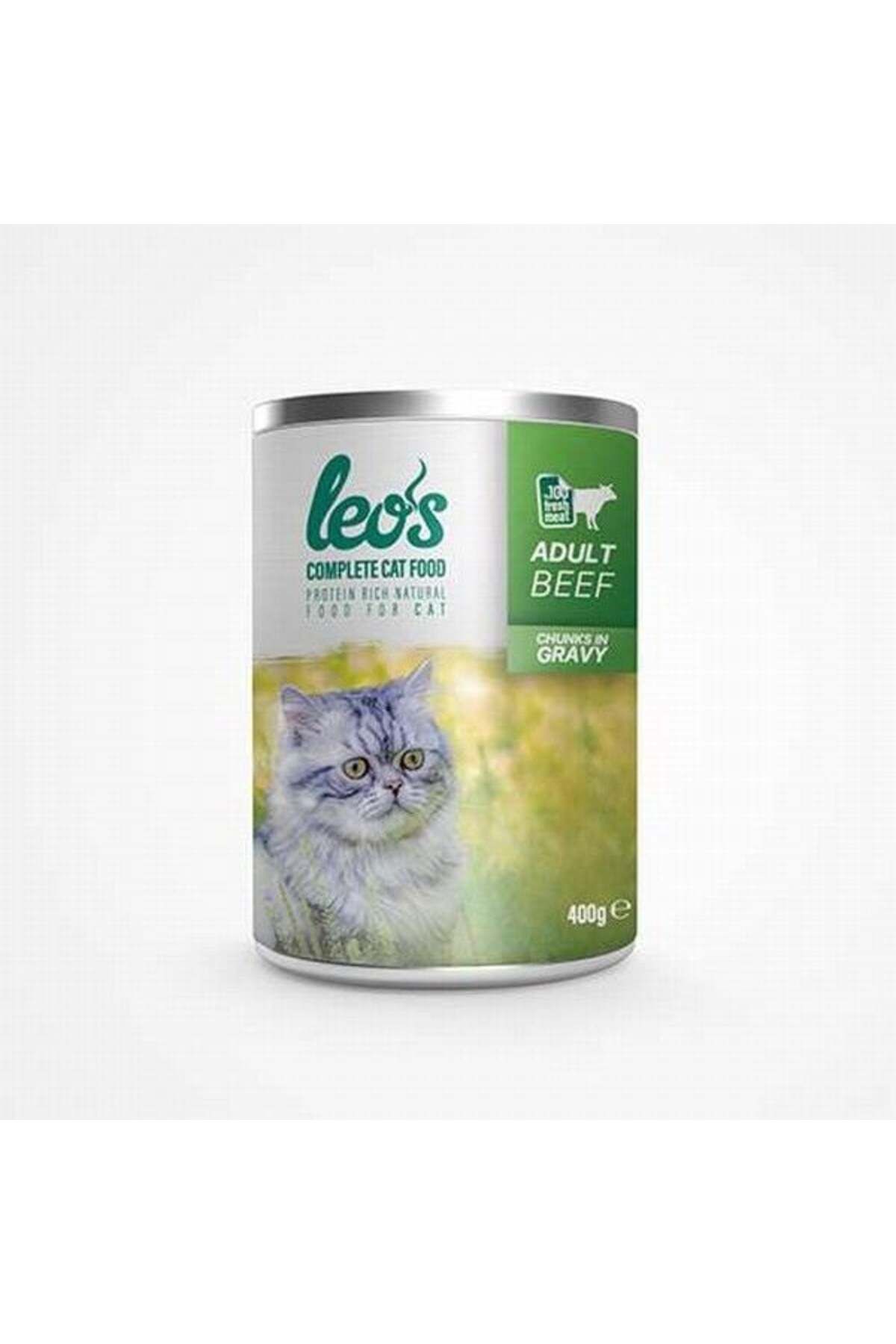 Sığır Parça Etli Soslu Yetişkin Kedi Konservesi 6 Adet 400 gr - Petshopundan