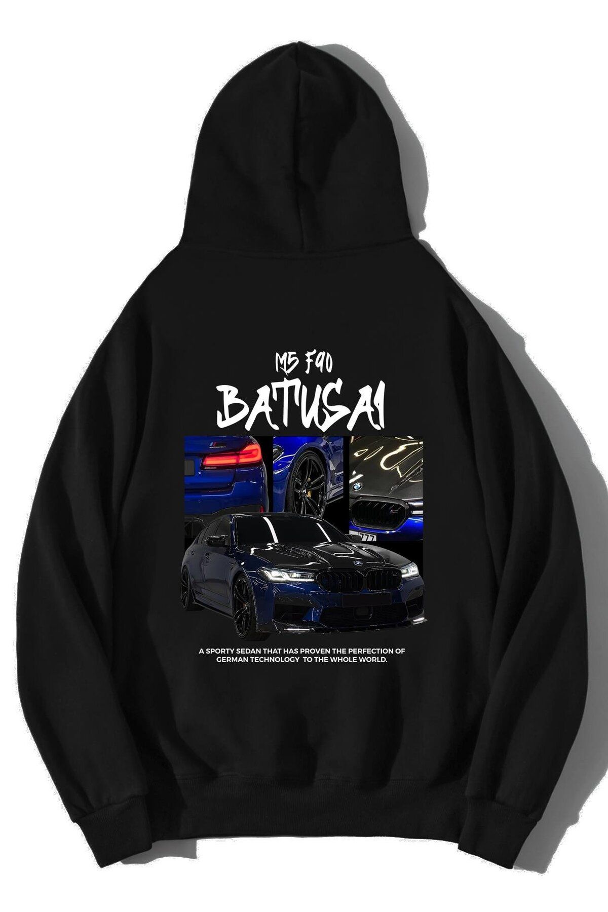 BRZ COLLECTIONUnisexOversize BMW M5 Hoodie