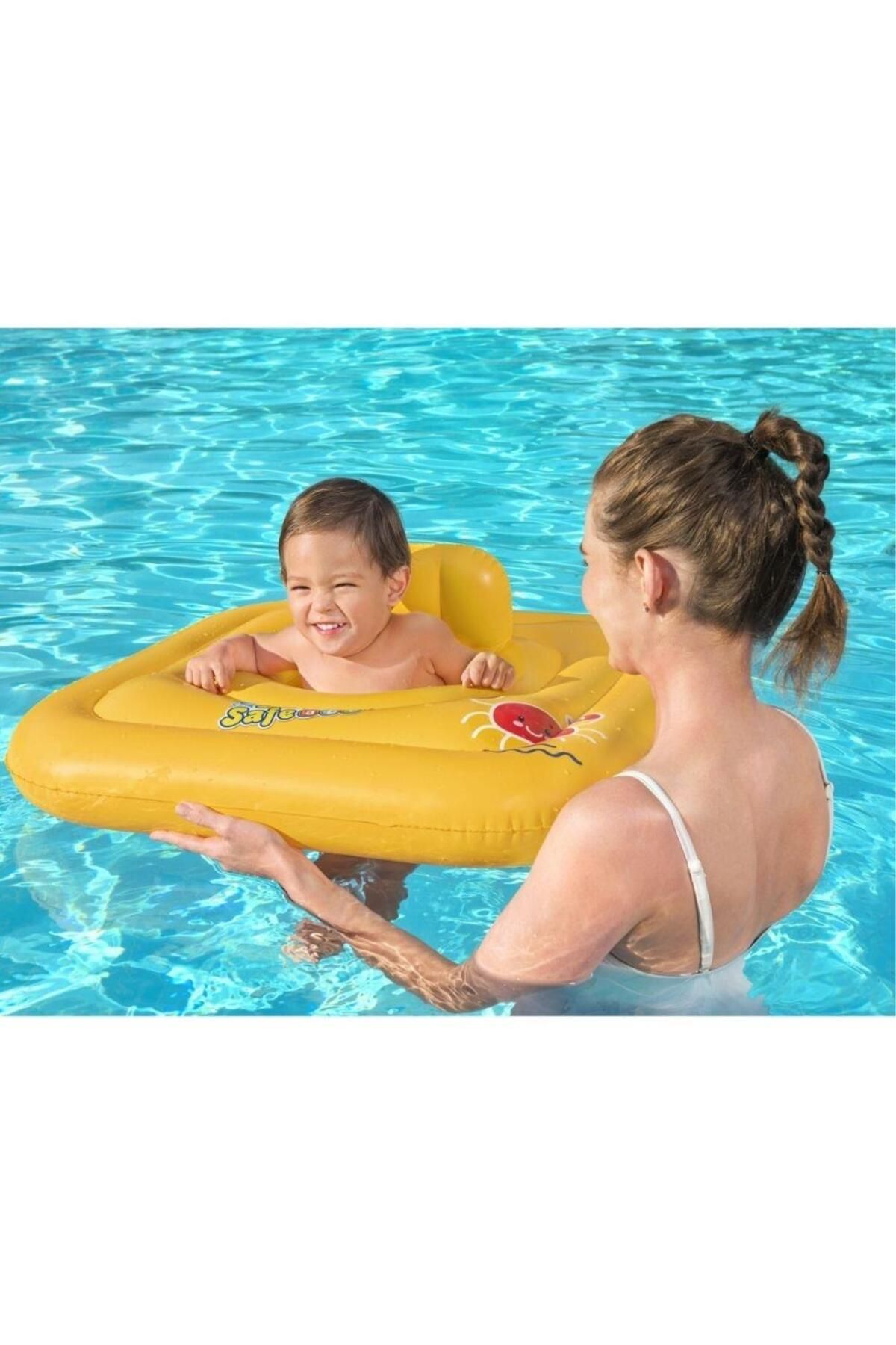 Baby Float Oturaklı Simit 69 Cm Bestway - 32096 (Lisinya) - 3722-1455