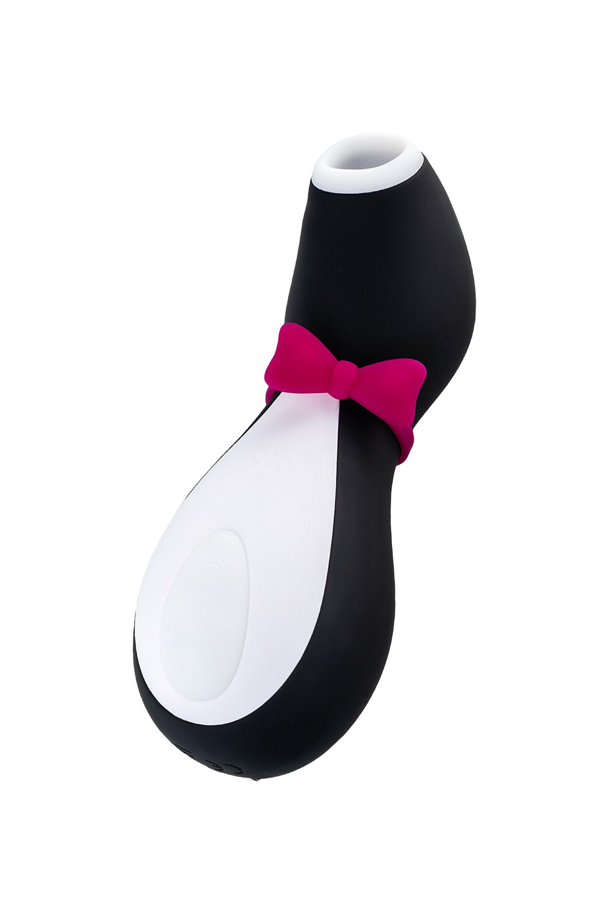 Satisfyer Penguin vakum dalgası temassız klitoris stimülatörü, silikon, siyah, 11,5 cm.