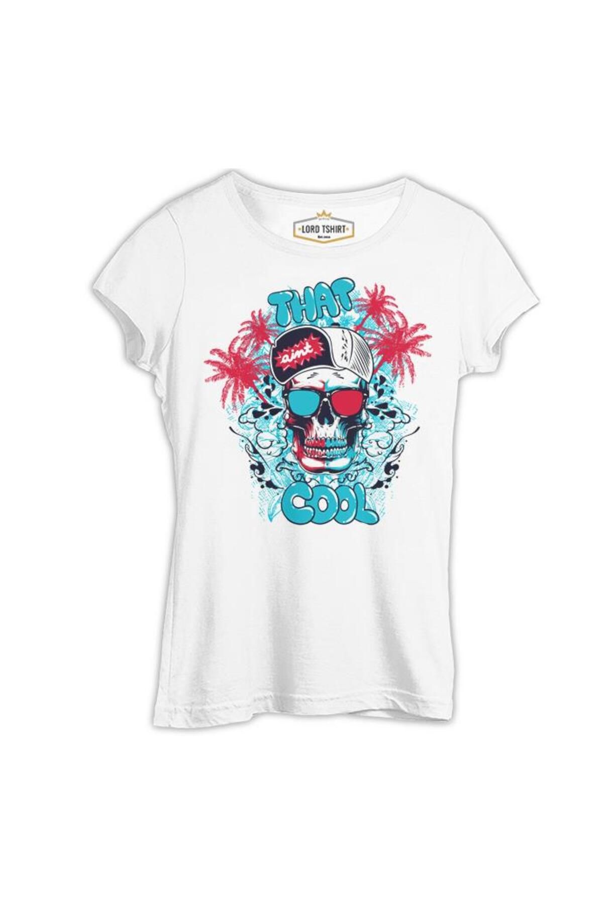 Lord T-ShirtThat Cool -Kurukafa Beyaz Kadın T...