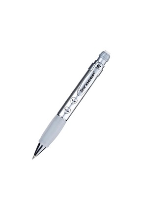 Deep Uzayli Desenli̇ Mekani̇k Versati̇l Kalem 0.7mm Metali̇k Gri̇ Image 0