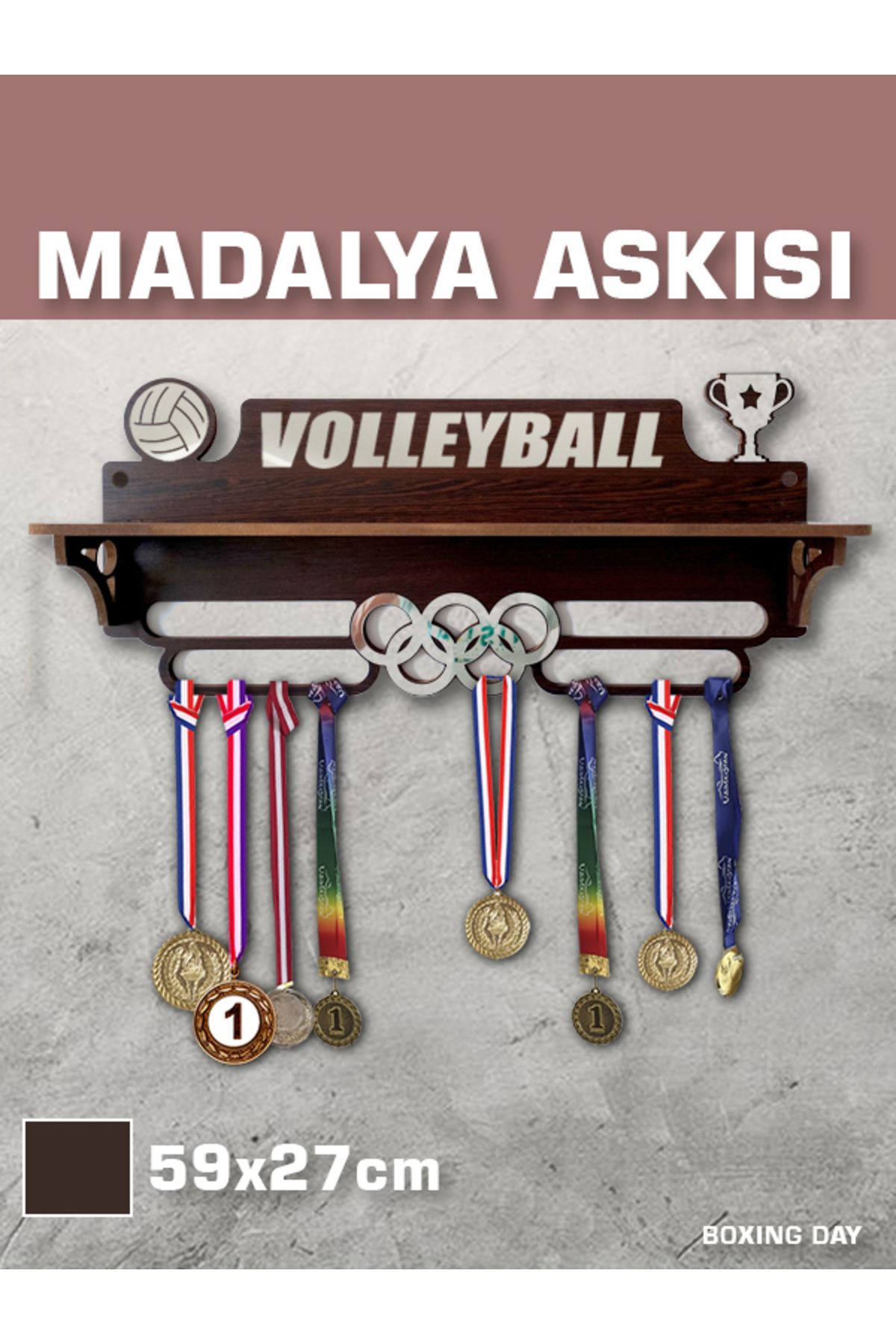 BscitirStore Voleybol MadalyaAskısı, Volleyba...