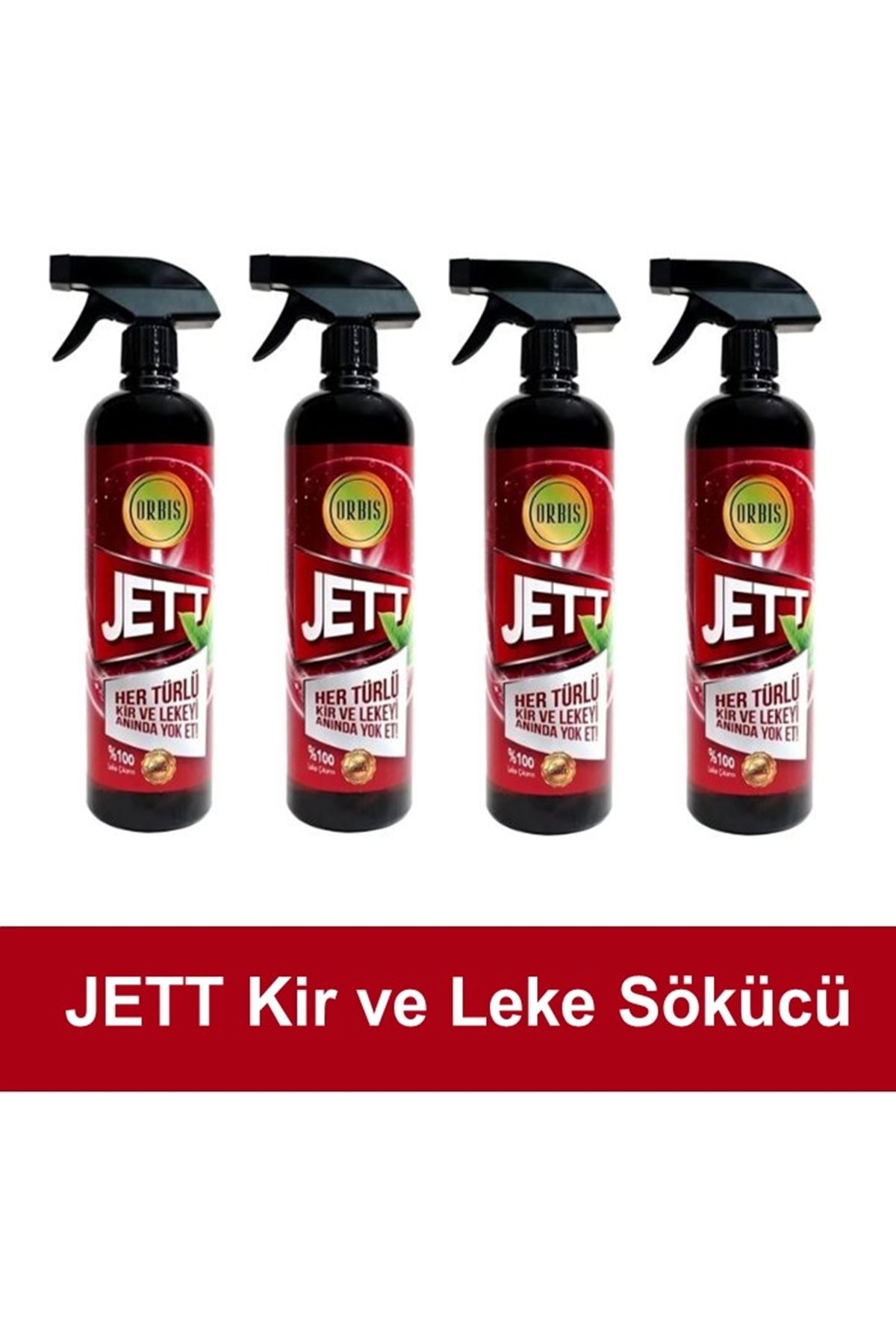 OrbisJett Kir ve Leke Sökücü700 ML x 4 Adet