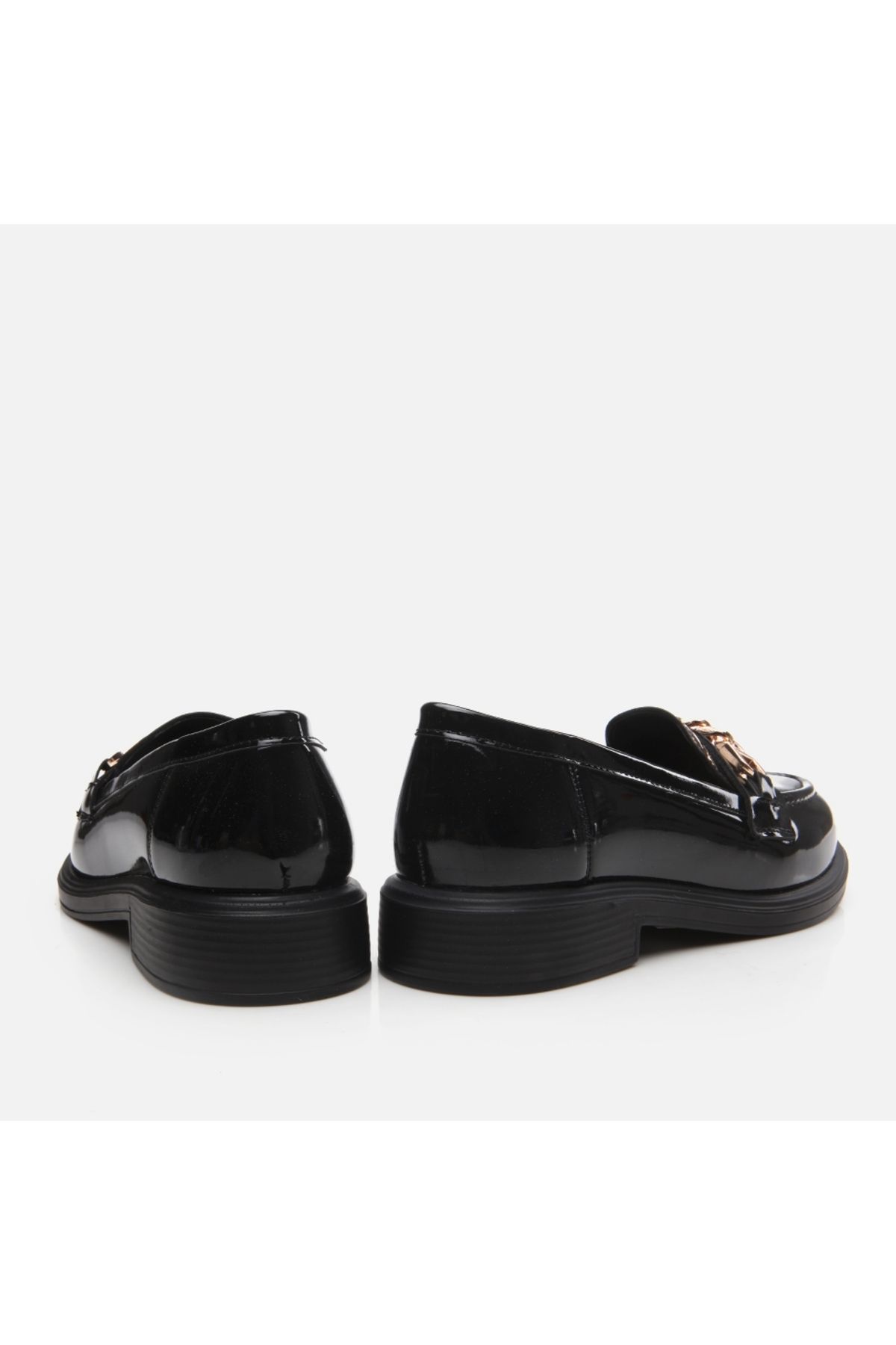 Siyah Kadın Loafer Ayakkabı 01AYY294800A100