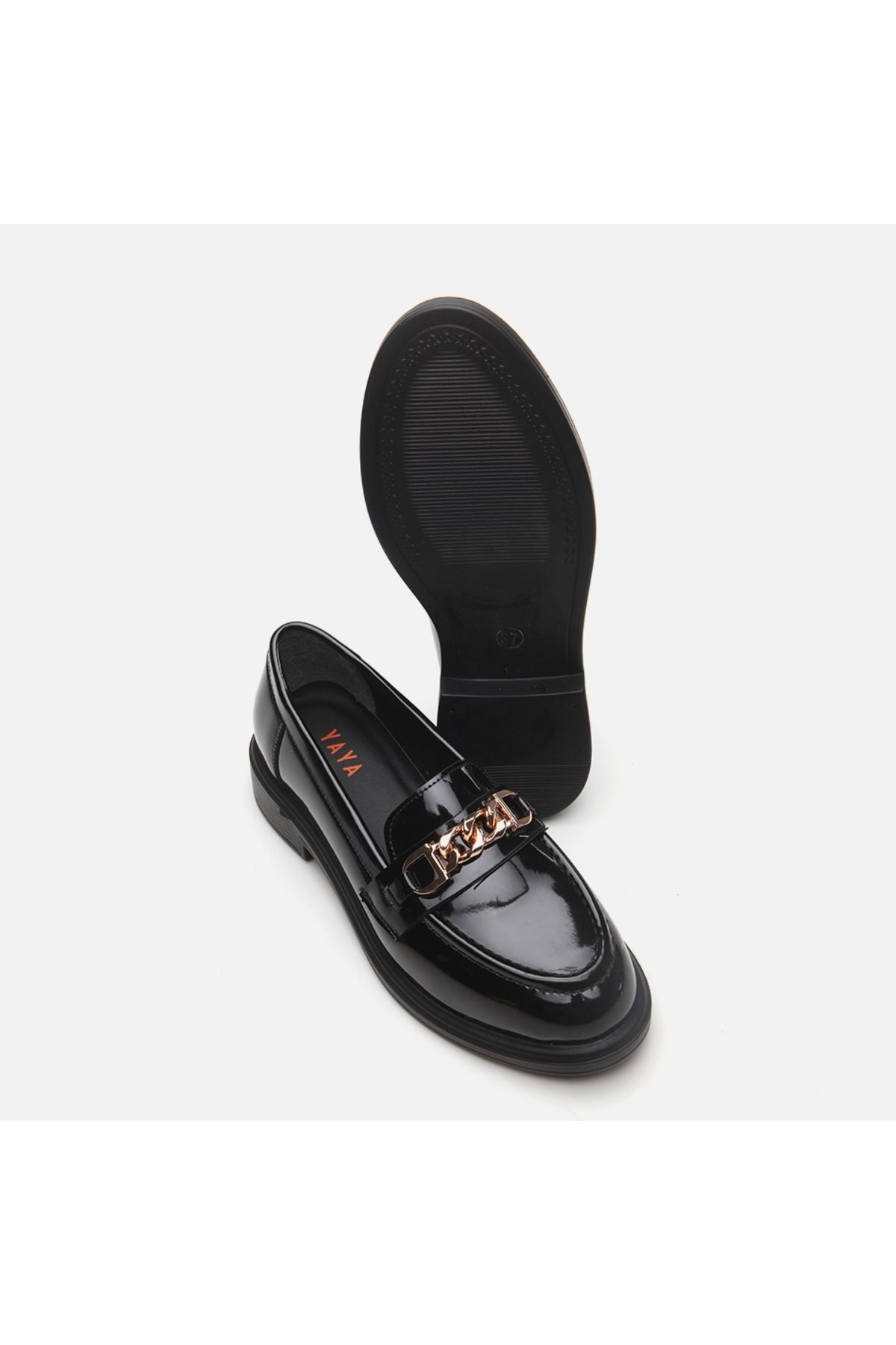 Siyah Kadın Loafer Ayakkabı 01AYY294800A100