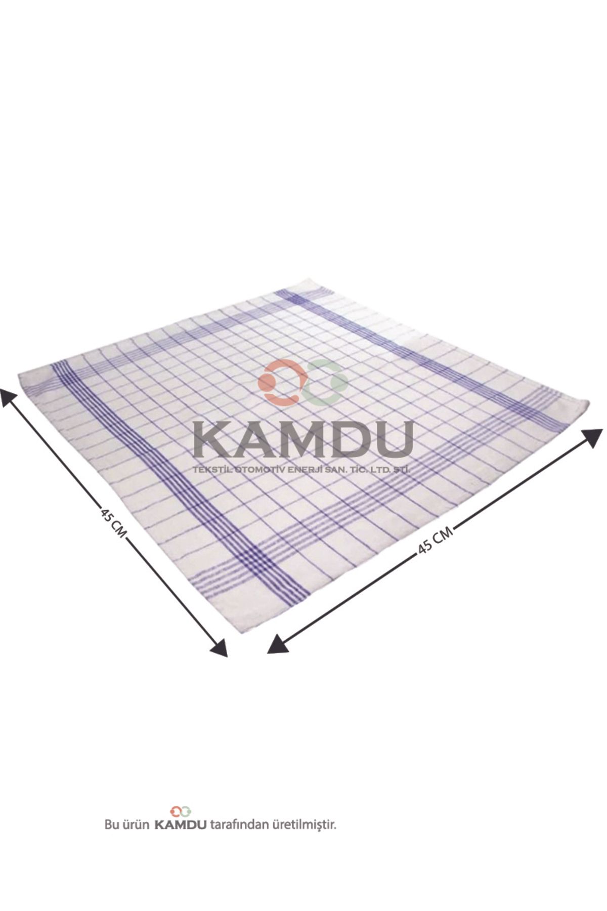 6 Adet 45x45 cm Torşon Peçete, Geleneksel Dokuma Mutfak Sunum Bezi