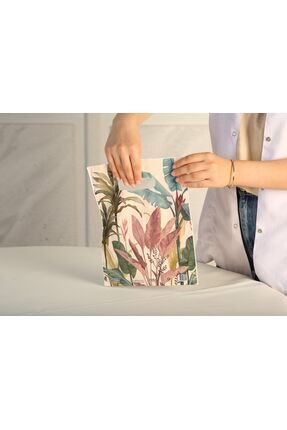 Alışveriş Poşeti Derya Çiçeği (22×32 CM) – 100 Adet Image 0