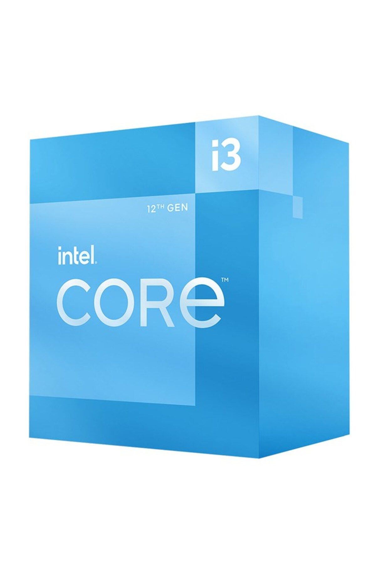 Intel Alder Lake I3 12100ff1700pin Fanlı (BOX...