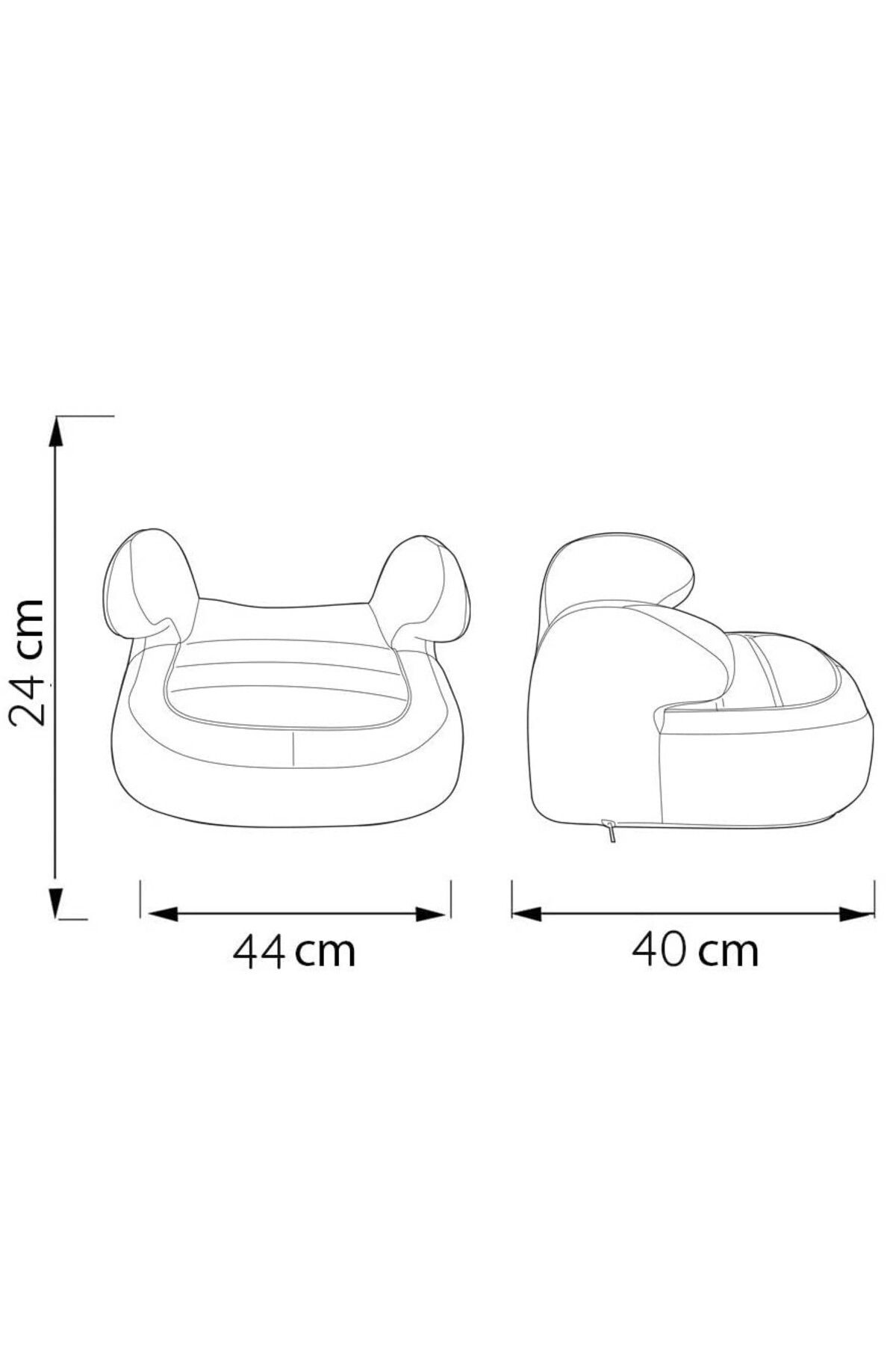 Lux 15-36Kg Oto Koltuğu Yükseltici - Coco