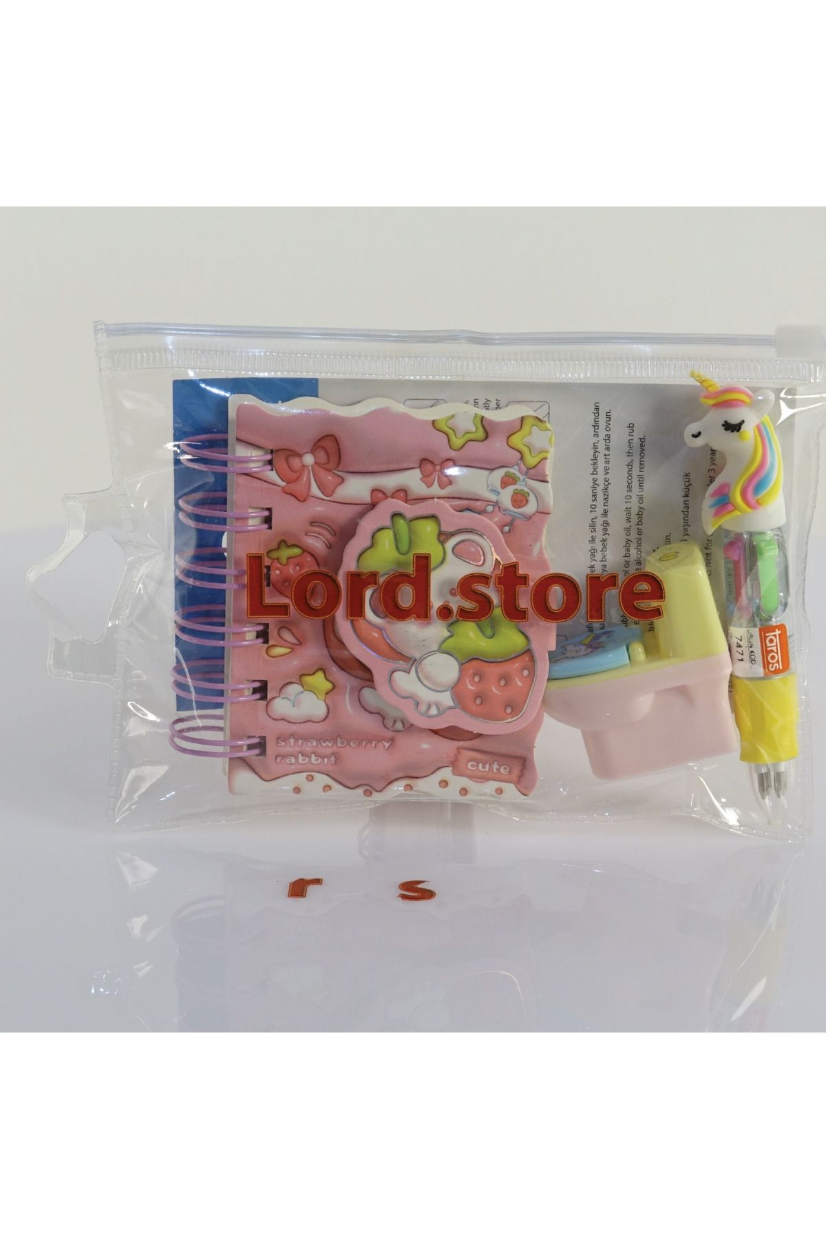 LORDSTORE807 ŞEFFAF LORD KALEM KUTUSU