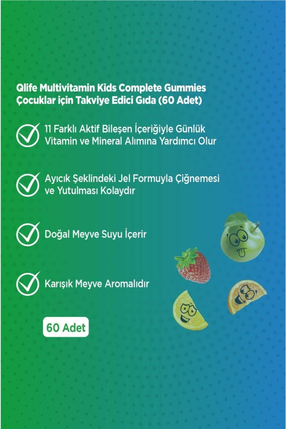 Multivitamin Kids Complete Gummies Çiğnenebilir 60 Adet