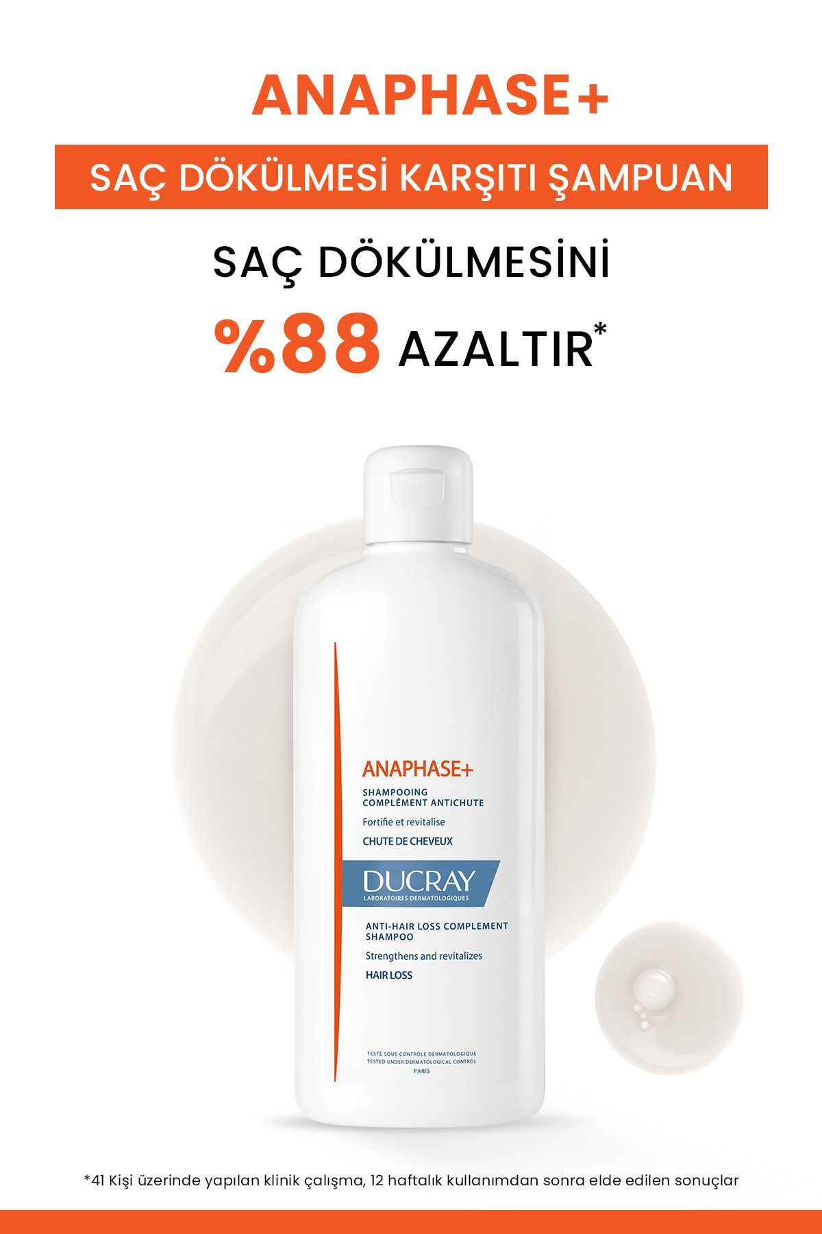 Anaphase+ Saç Dökülmesi Karşıtı Şampuan 400ml