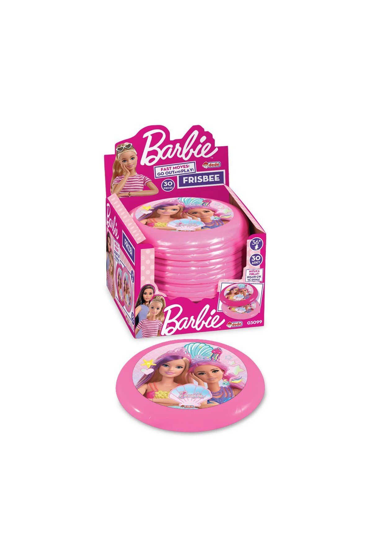 İZZSAA 03099 Barbie Frizbi-Dede