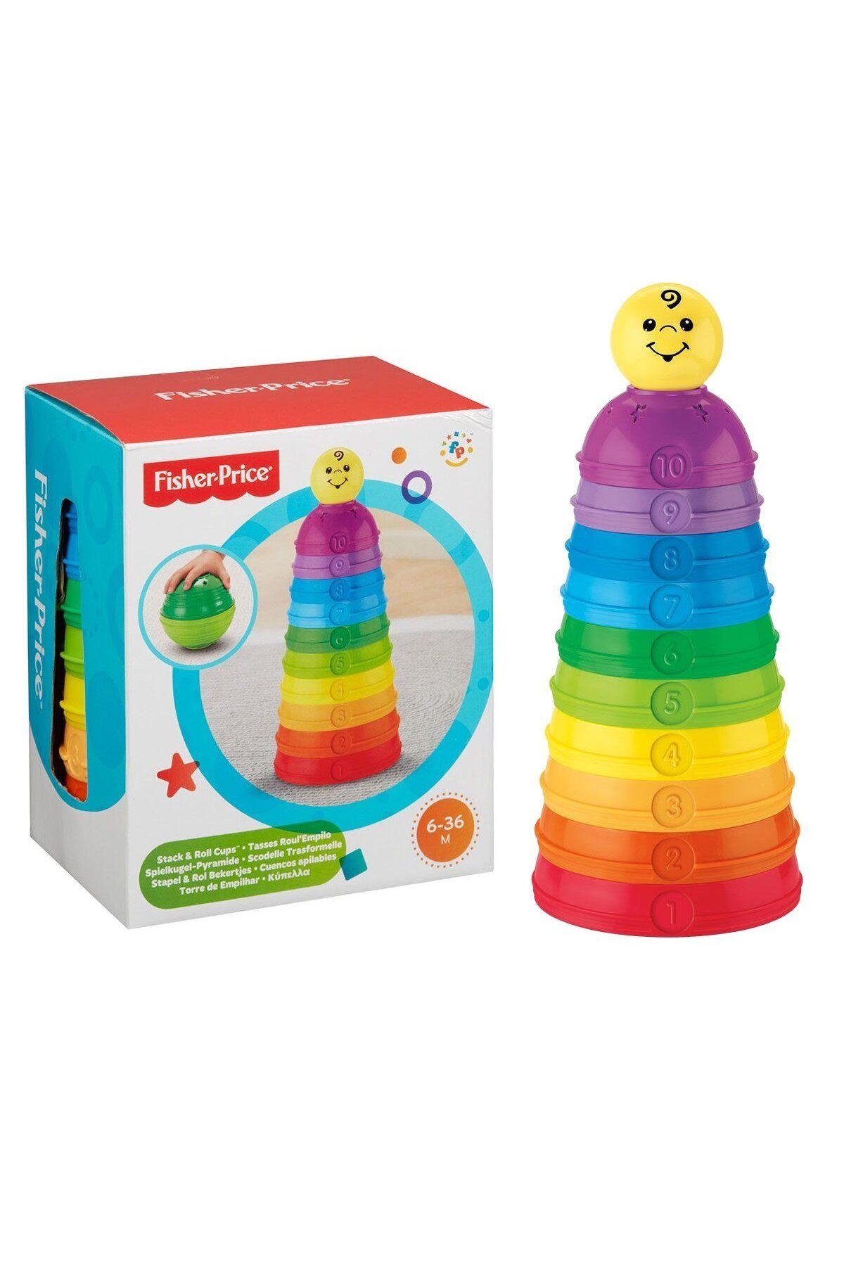 İZZSAA W4472 Fisher-Price®Numaralı Kaplar / S...