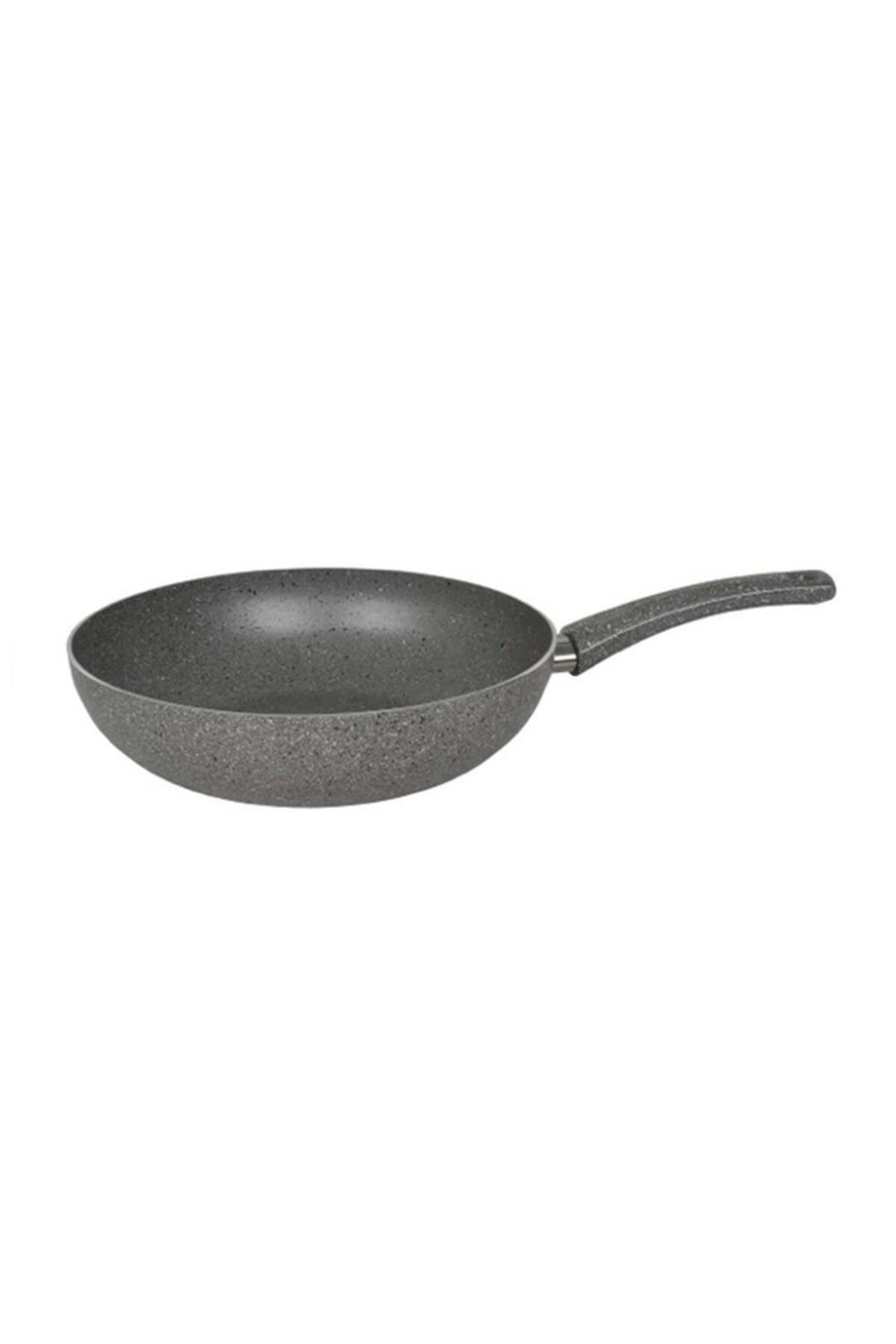 Gri Granit Wok Tava 28 Cm