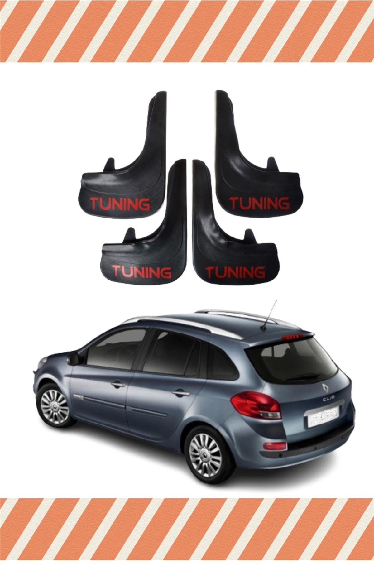 the mr east Renault Clio 3Stw 2006-2012 Tunın...