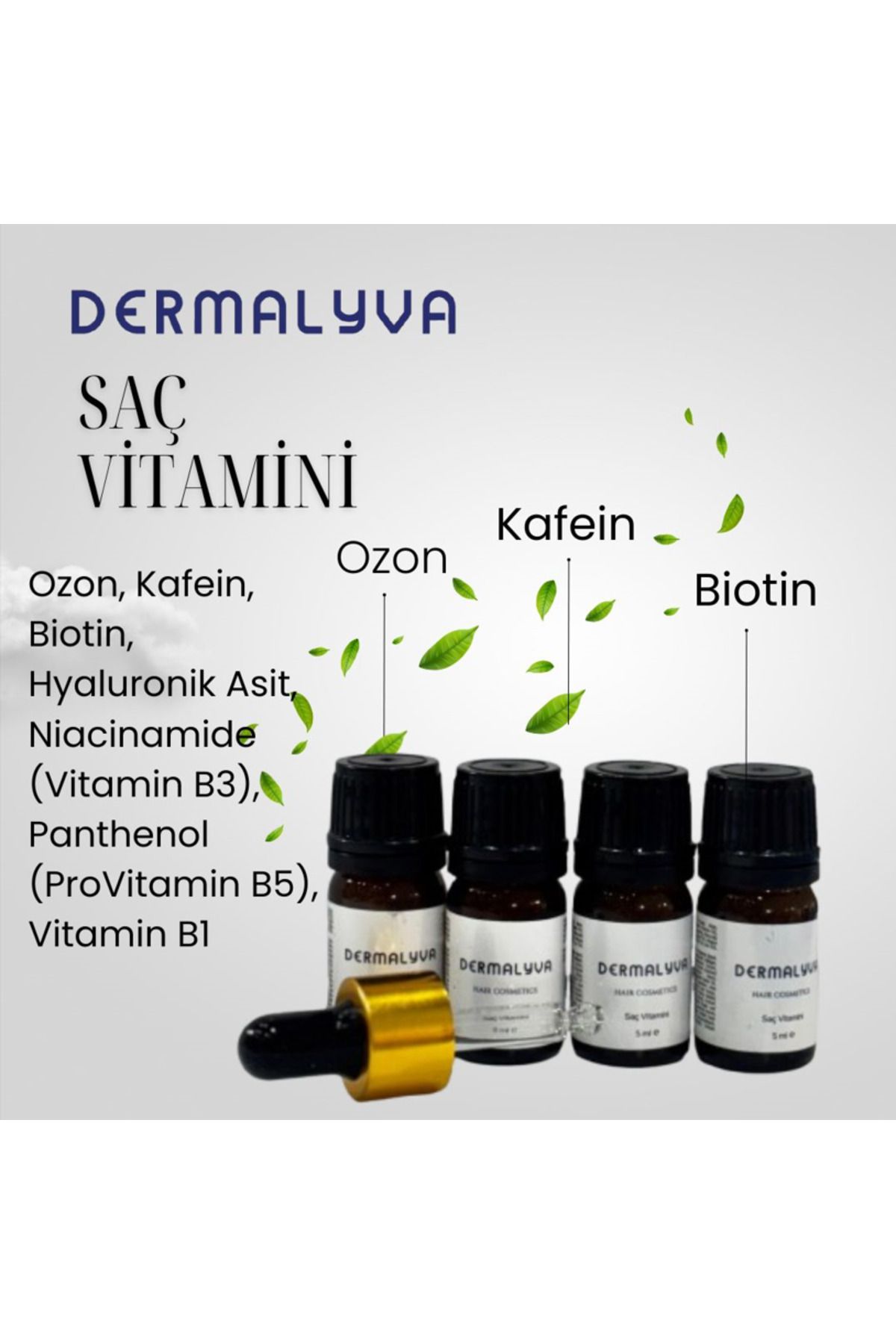 DERMALYVA CosmeticSaçVitamin Kompleksi (1 AYL...