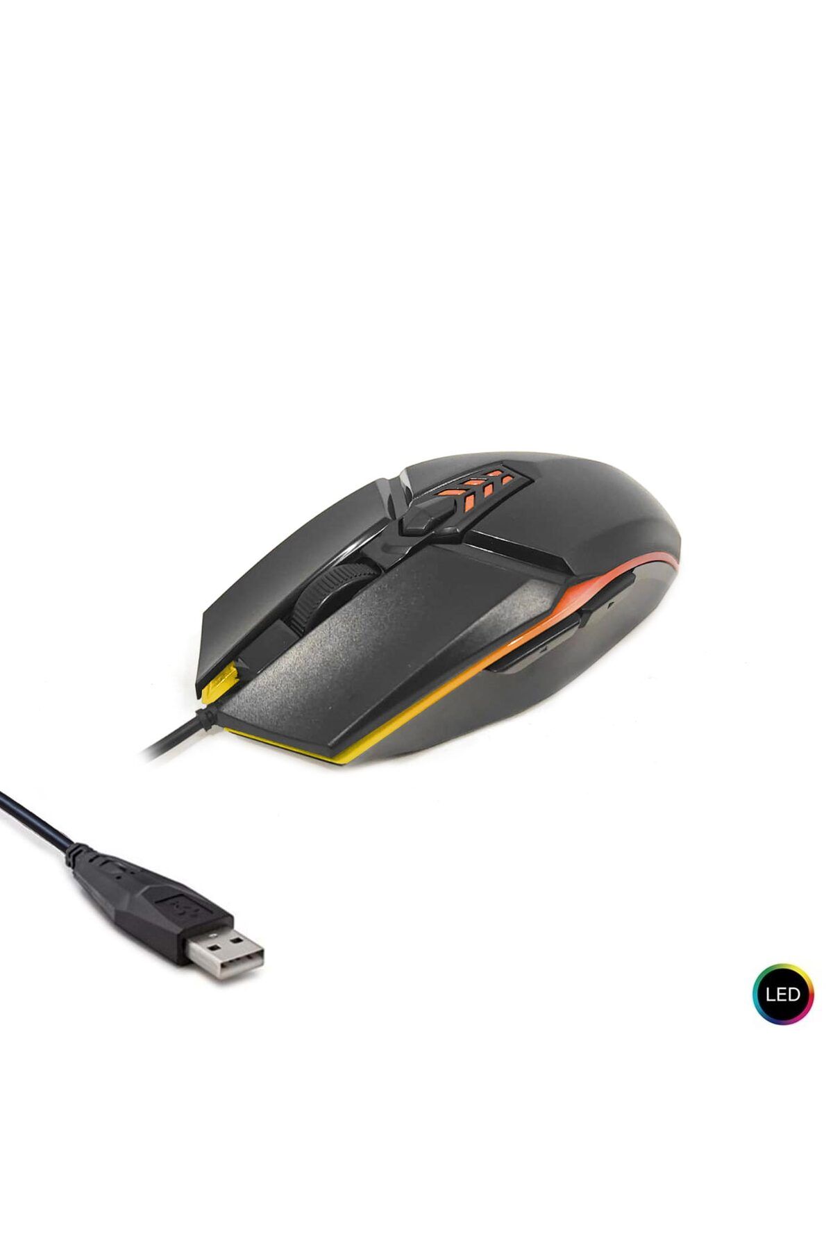 POLAXTOR8733D-6D KabloluOyuncu Mouse 1200 Dpi...