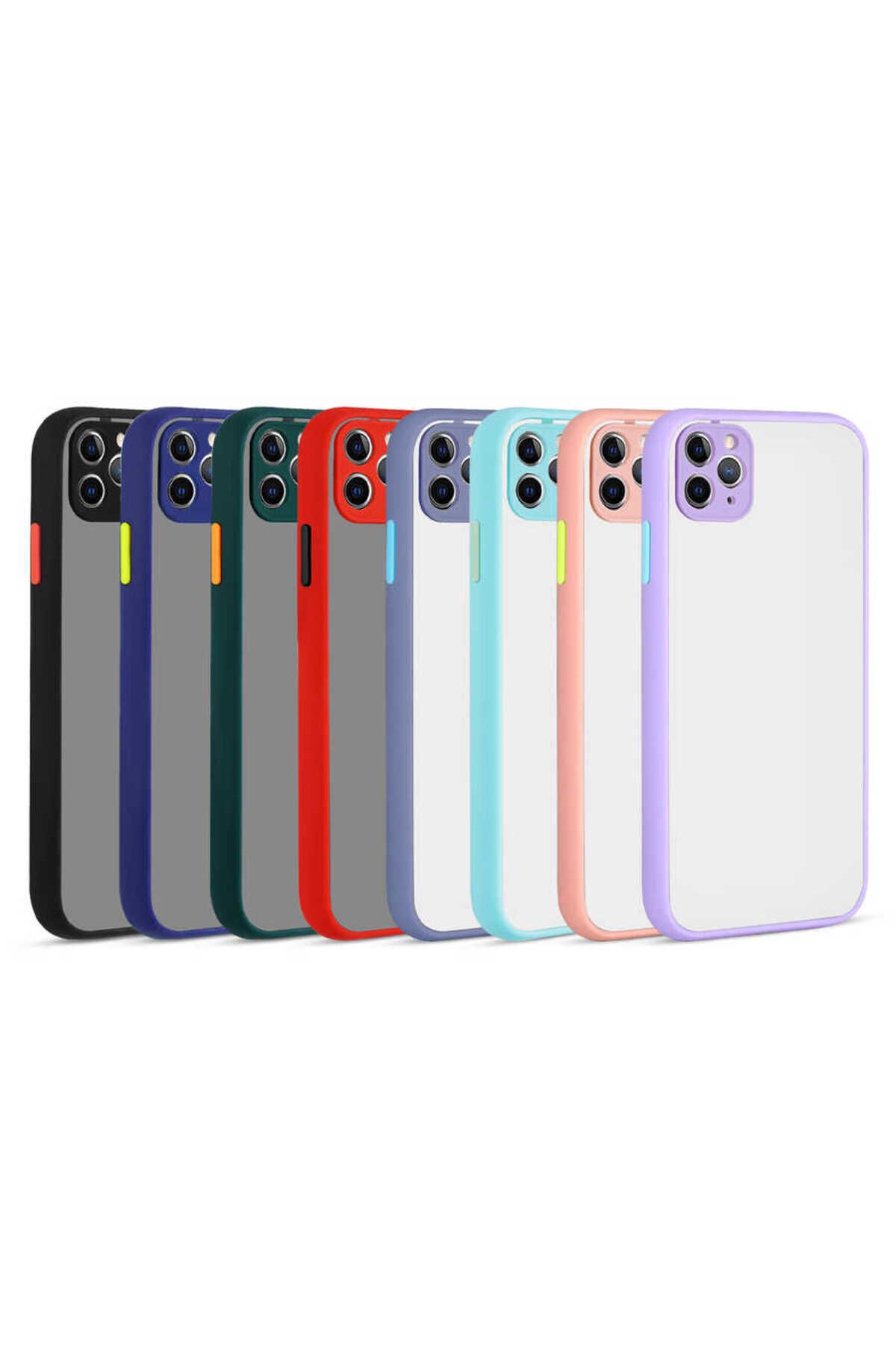 iPhone 11 Pro Max Uyumlu Zore Hux Kılıf-Turkuaz